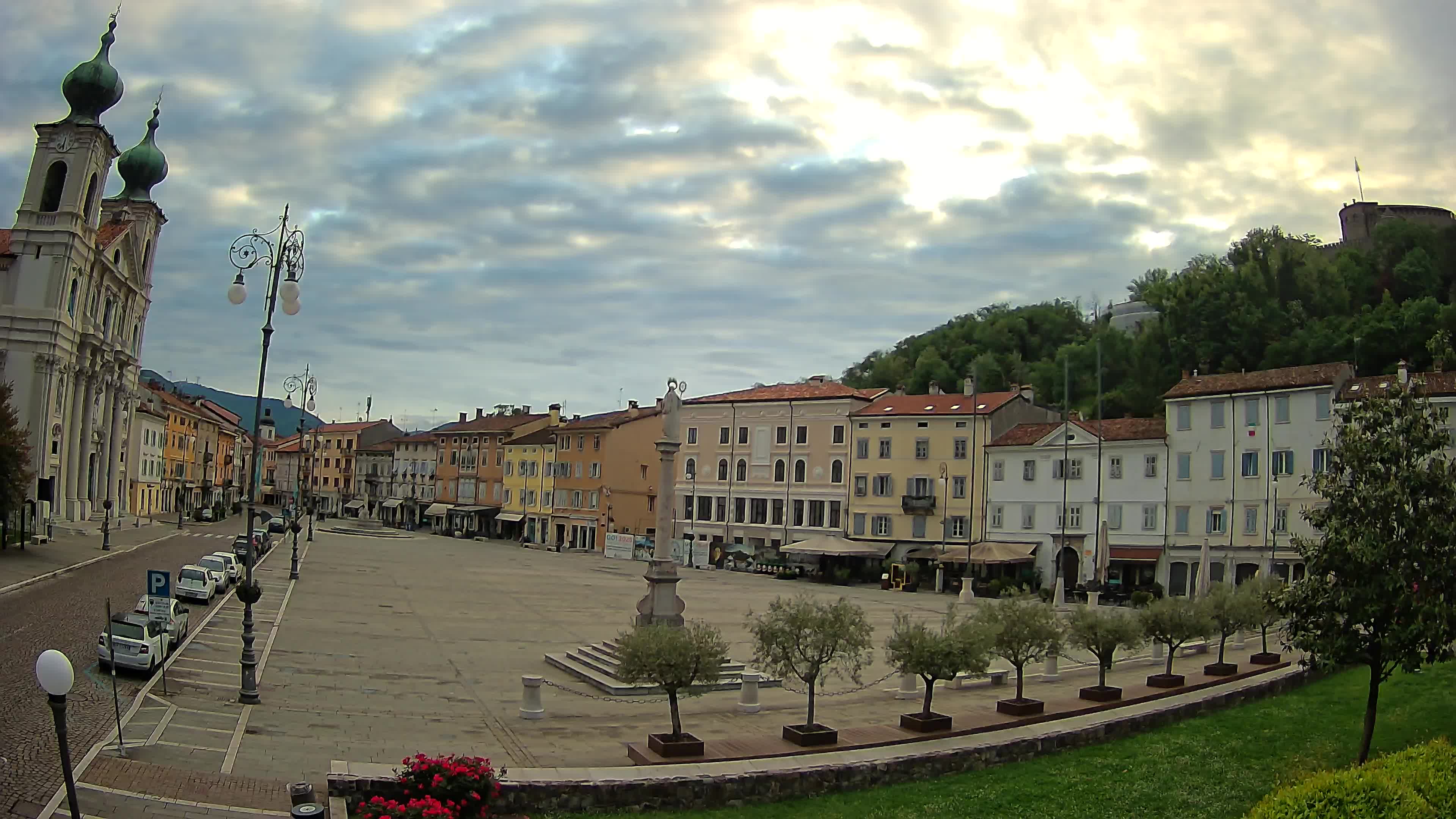 Gorizia – Place Vittoria – église st. Ignazio