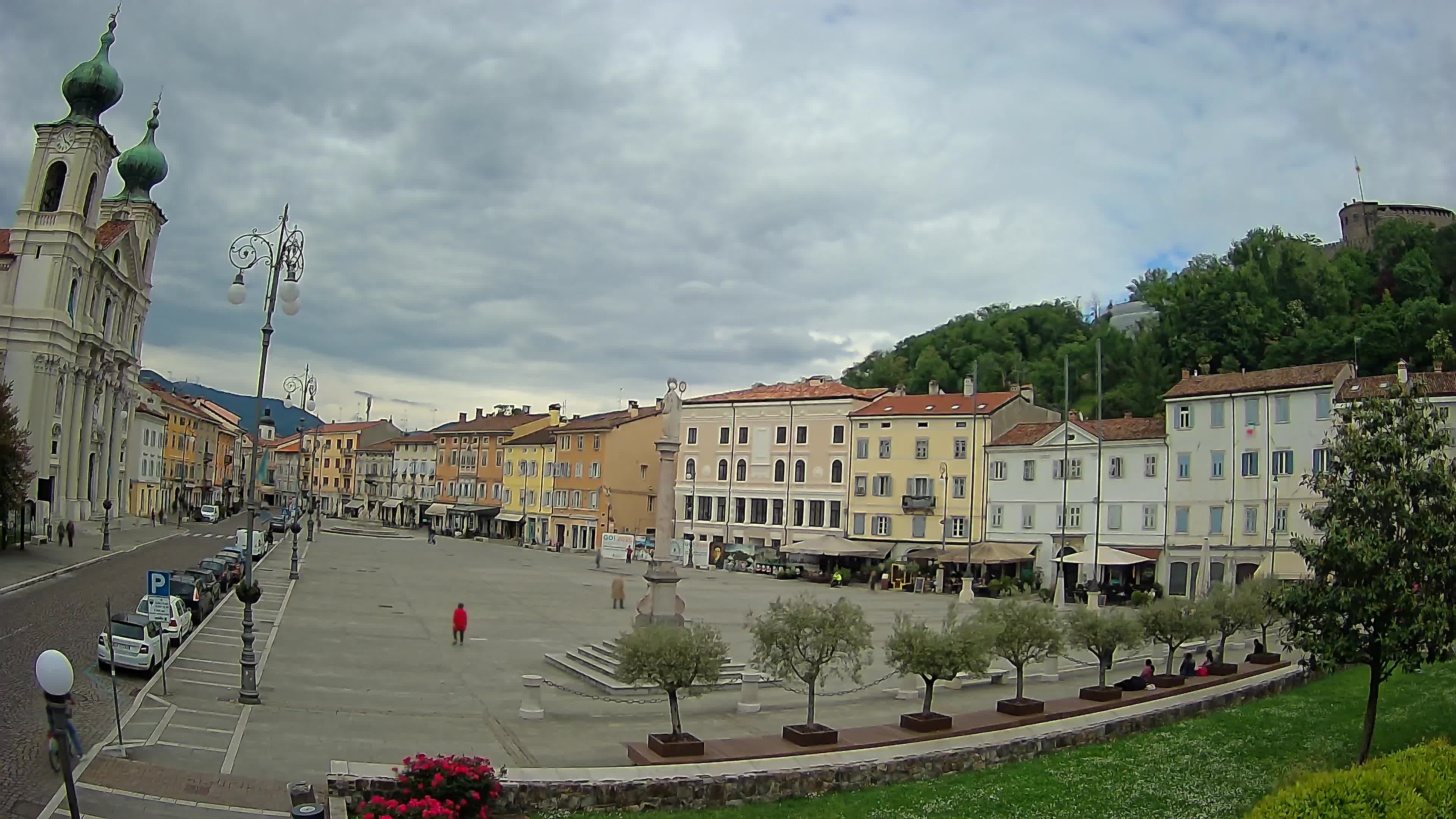 Webcam Gorizia Vittoria square – Church of st. Ignazio