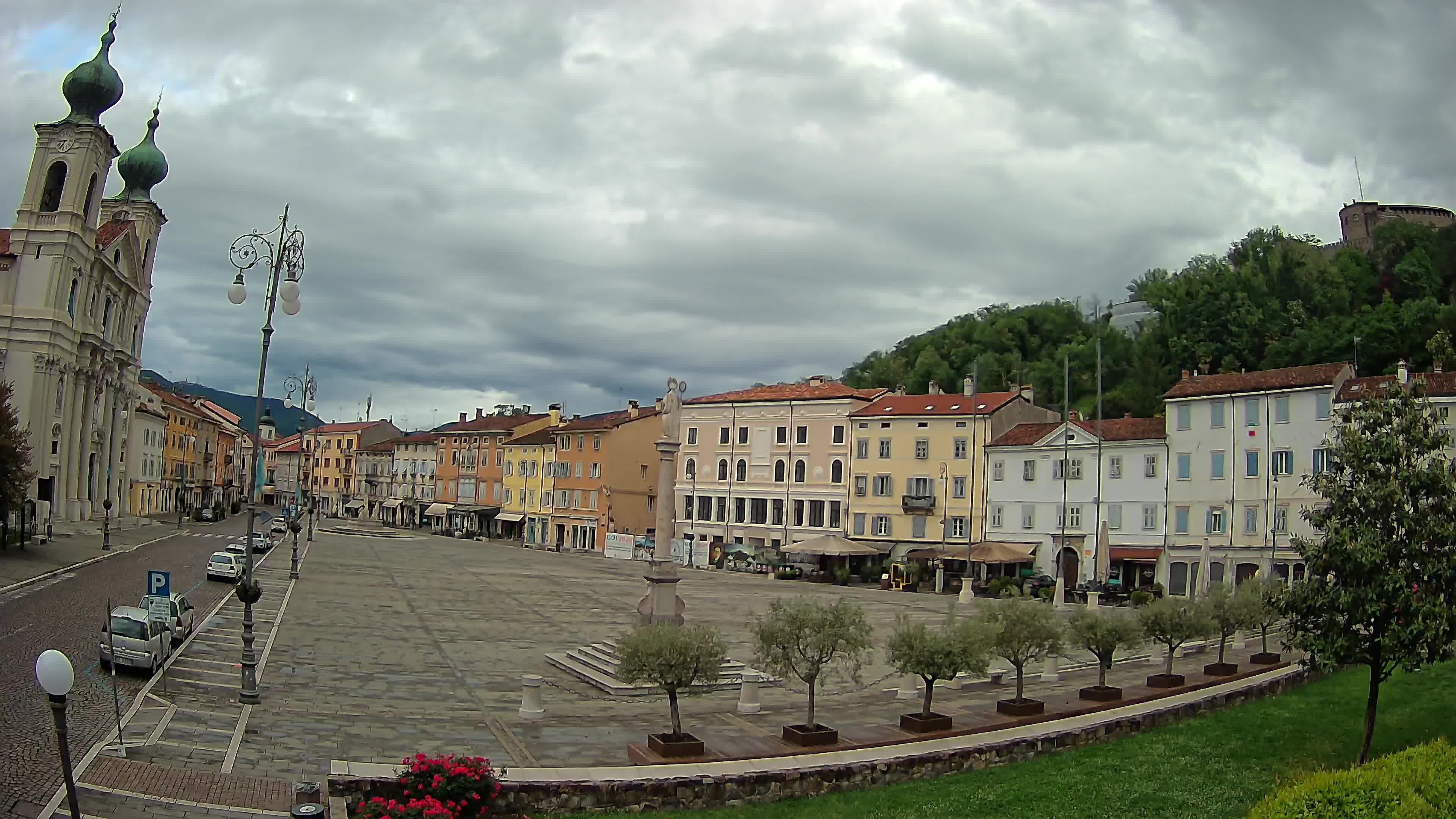 Webcam Gorizia Vittoria square – Church of st. Ignazio