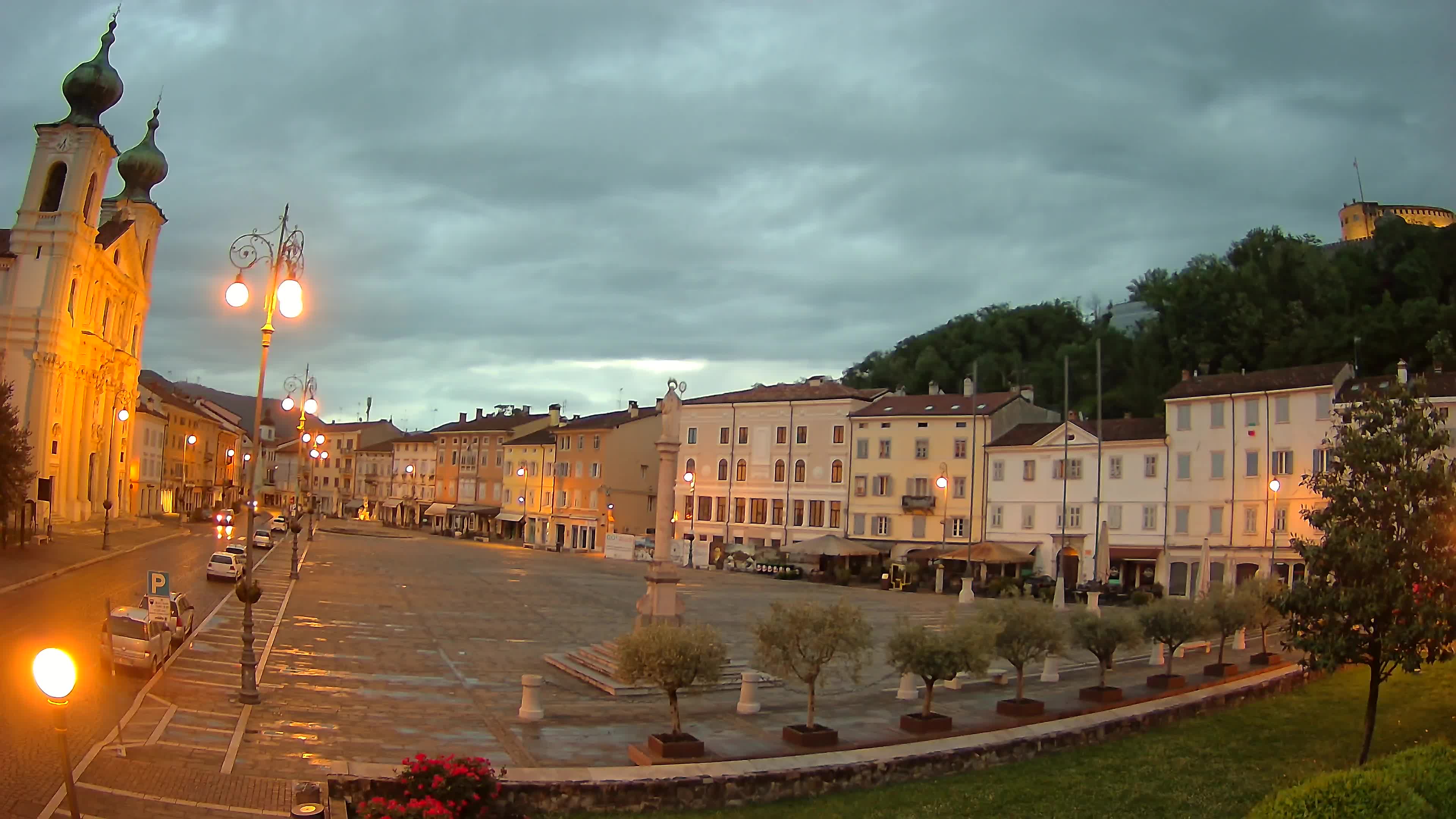 Webcam Gorizia Vittoria square – Church of st. Ignazio
