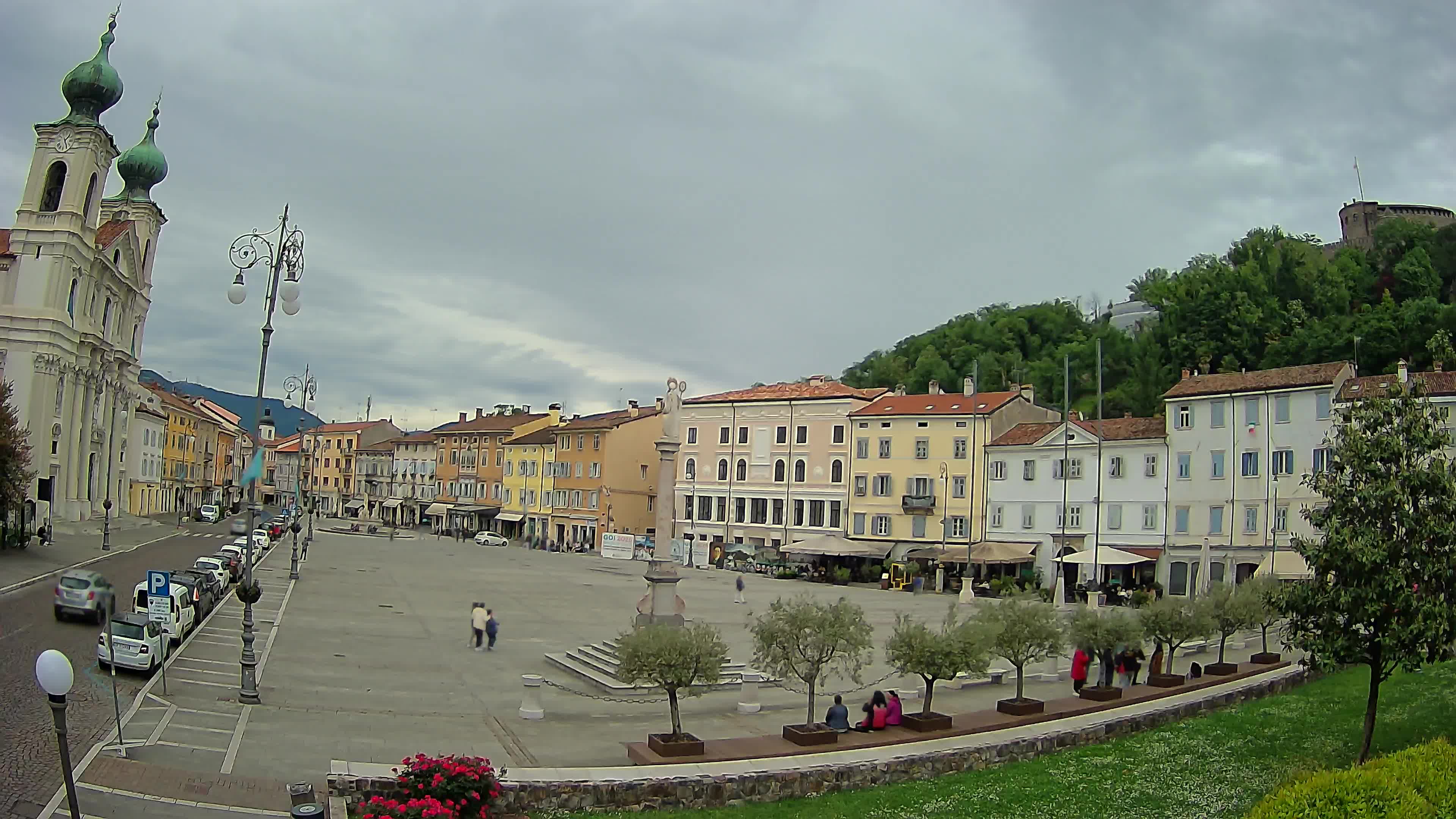 Gorizia – Place Vittoria – église st. Ignazio
