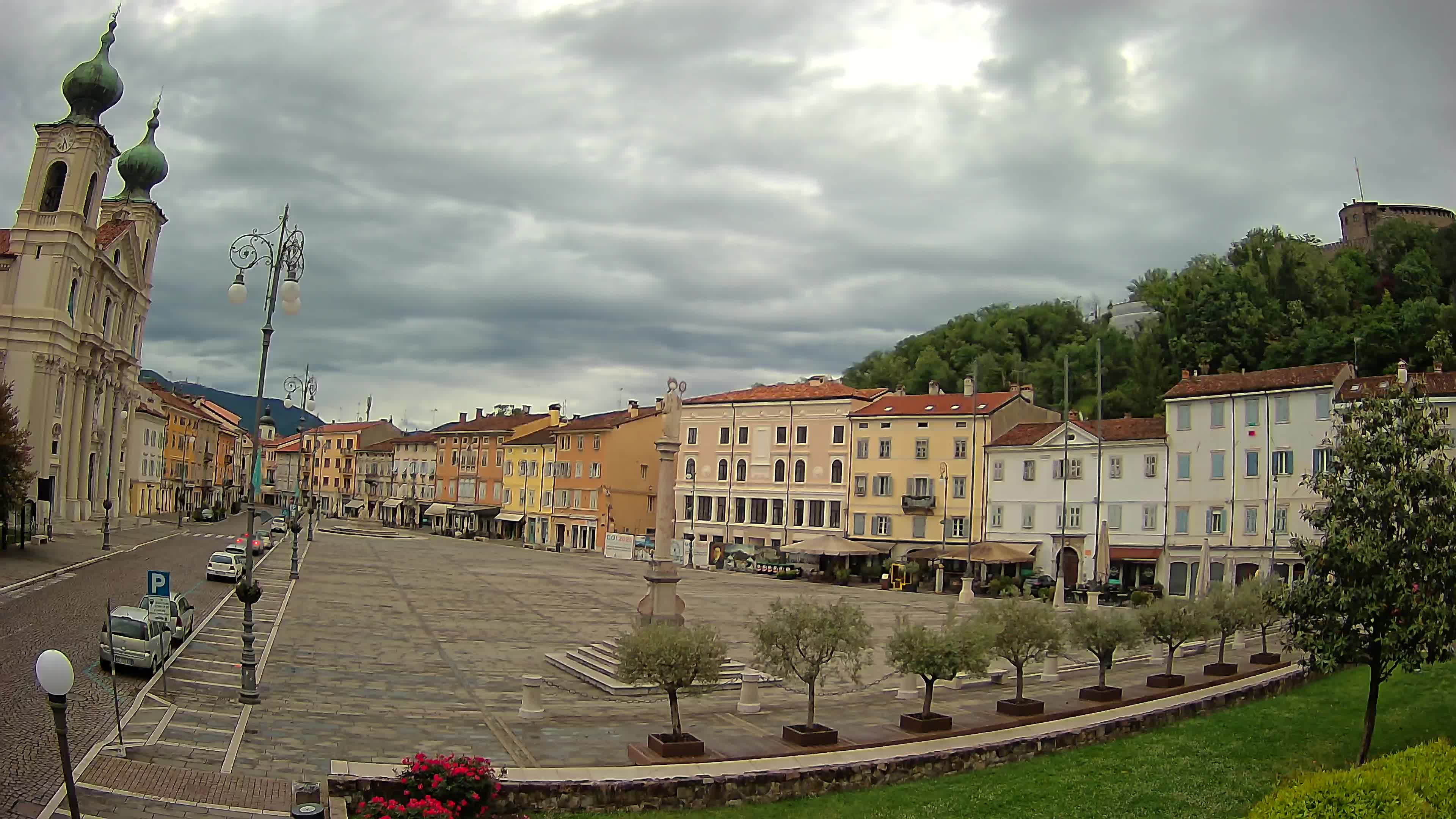 Webcam Gorizia Vittoria square – Church of st. Ignazio