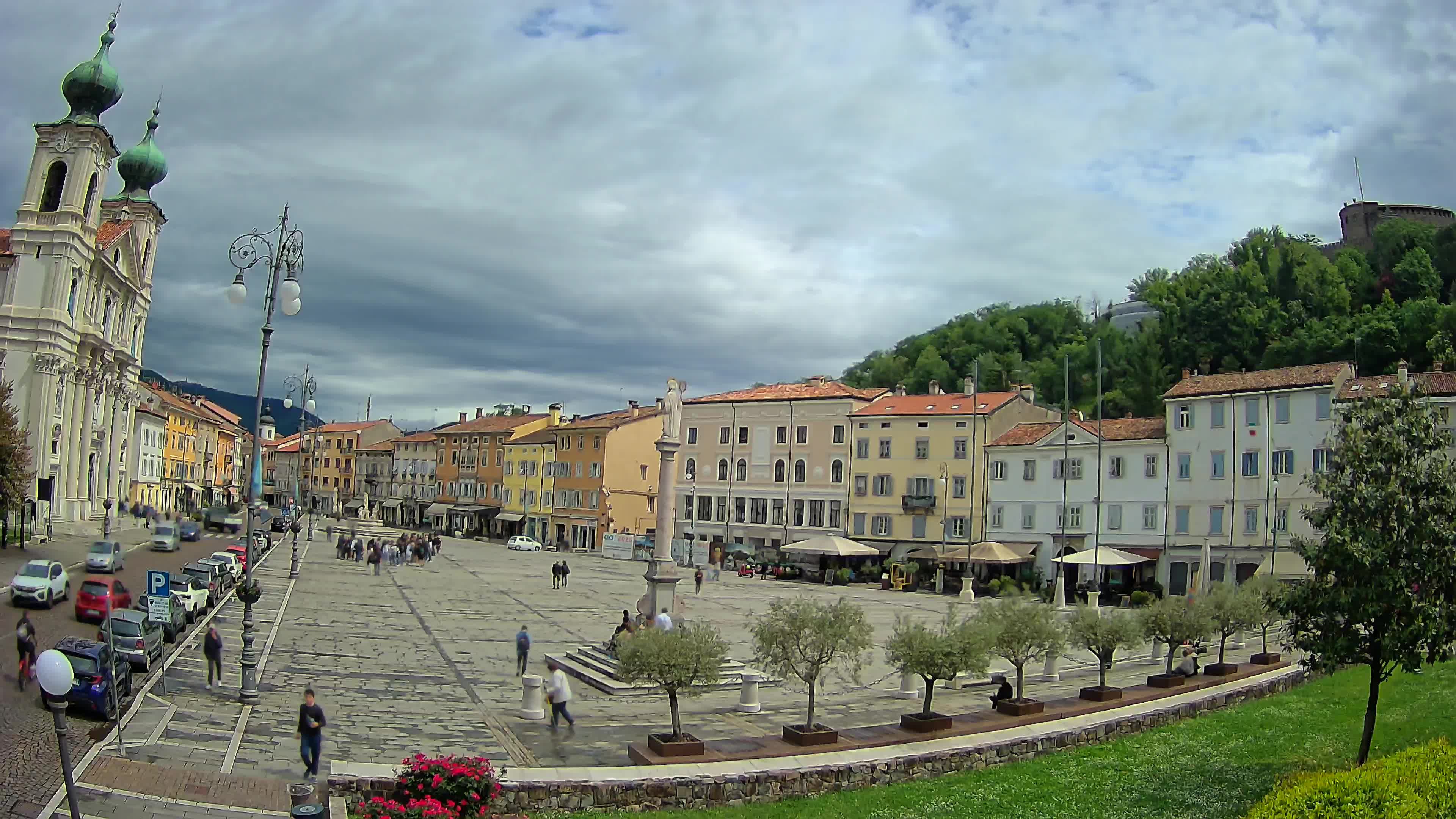 Webcam Gorizia Vittoria square – Church of st. Ignazio