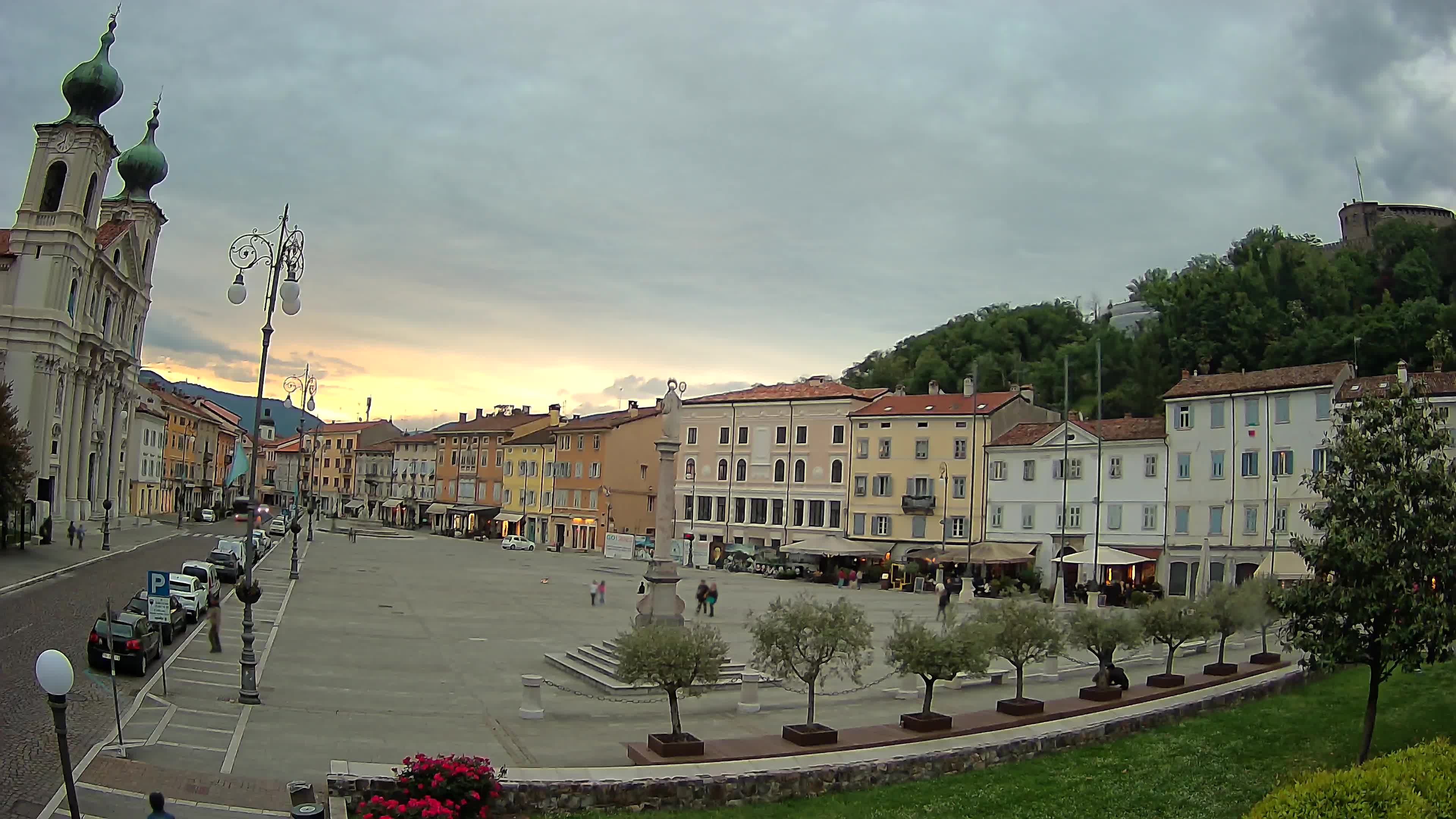 Webcam Gorizia Vittoria square – Church of st. Ignazio