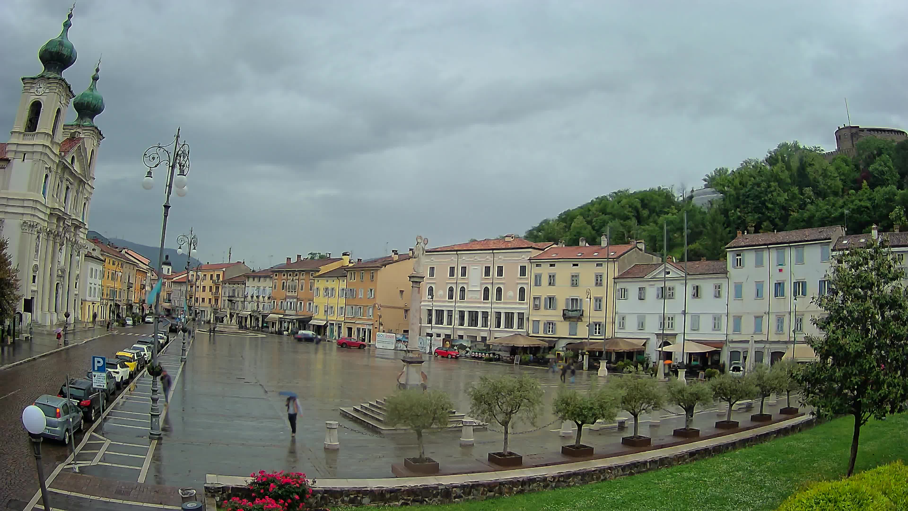 Webcam Gorizia Vittoria square – Church of st. Ignazio