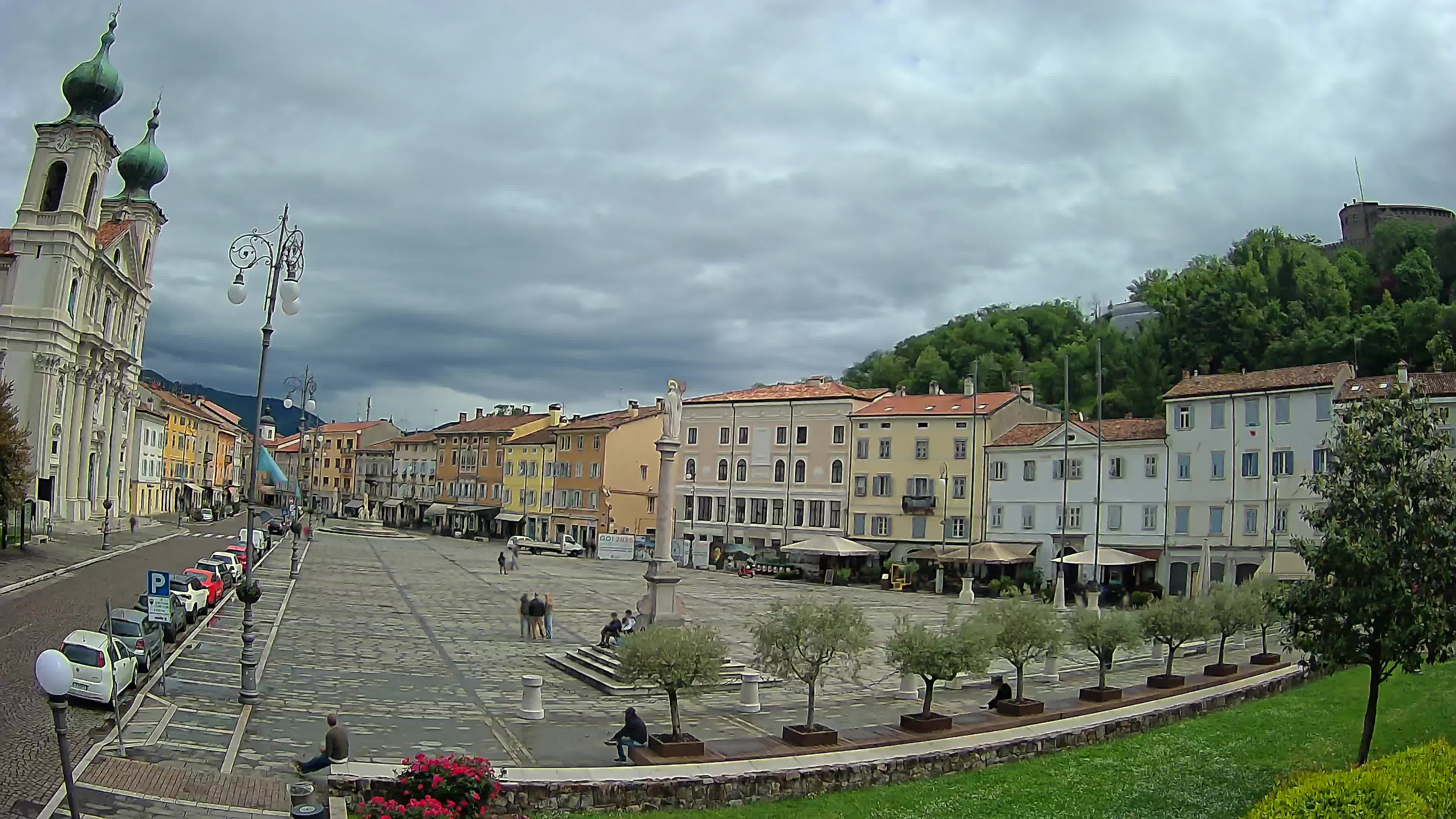 Webcam Gorizia Vittoria square – Church of st. Ignazio