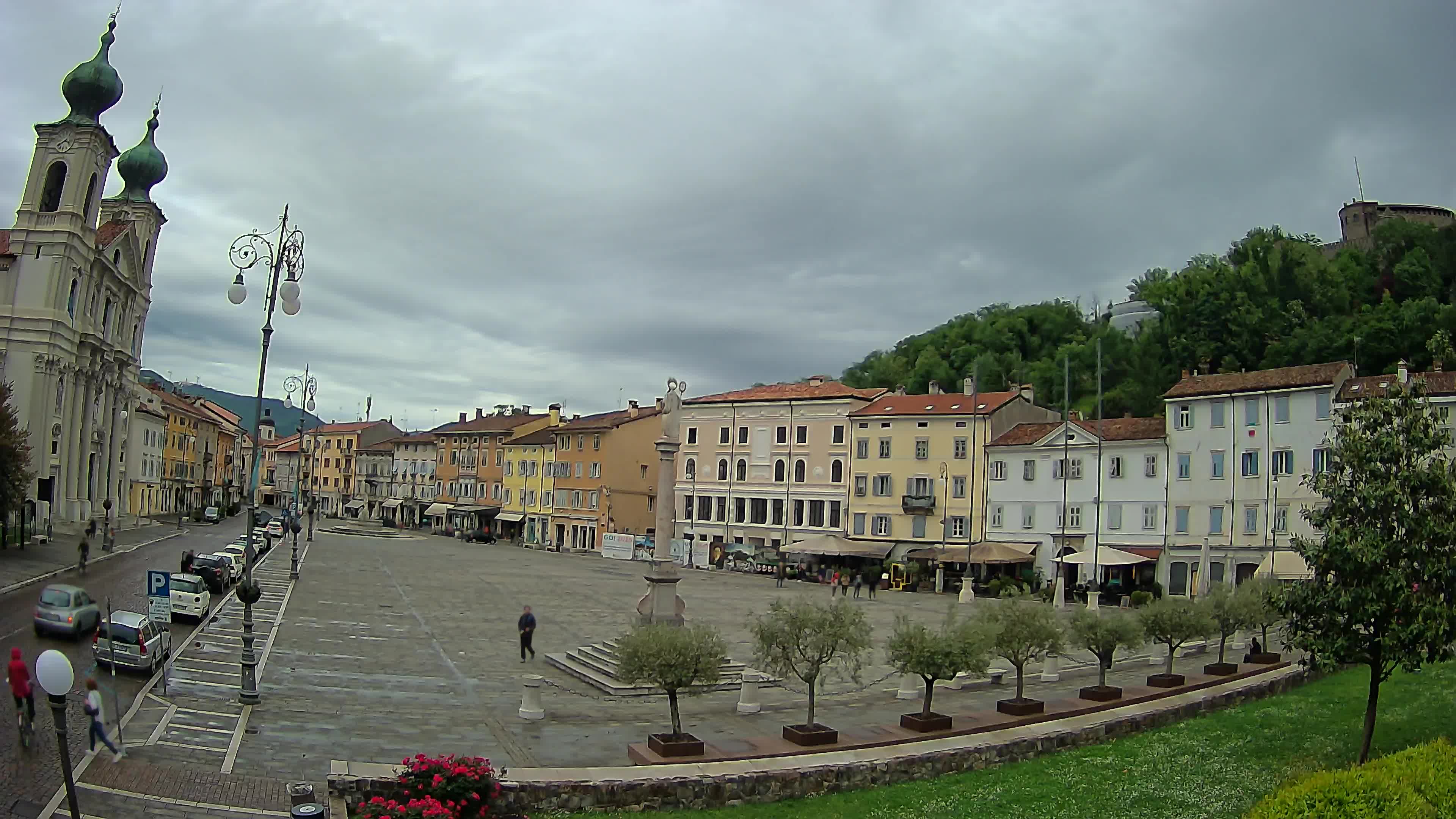 Webcam Gorizia Vittoria square – Church of st. Ignazio