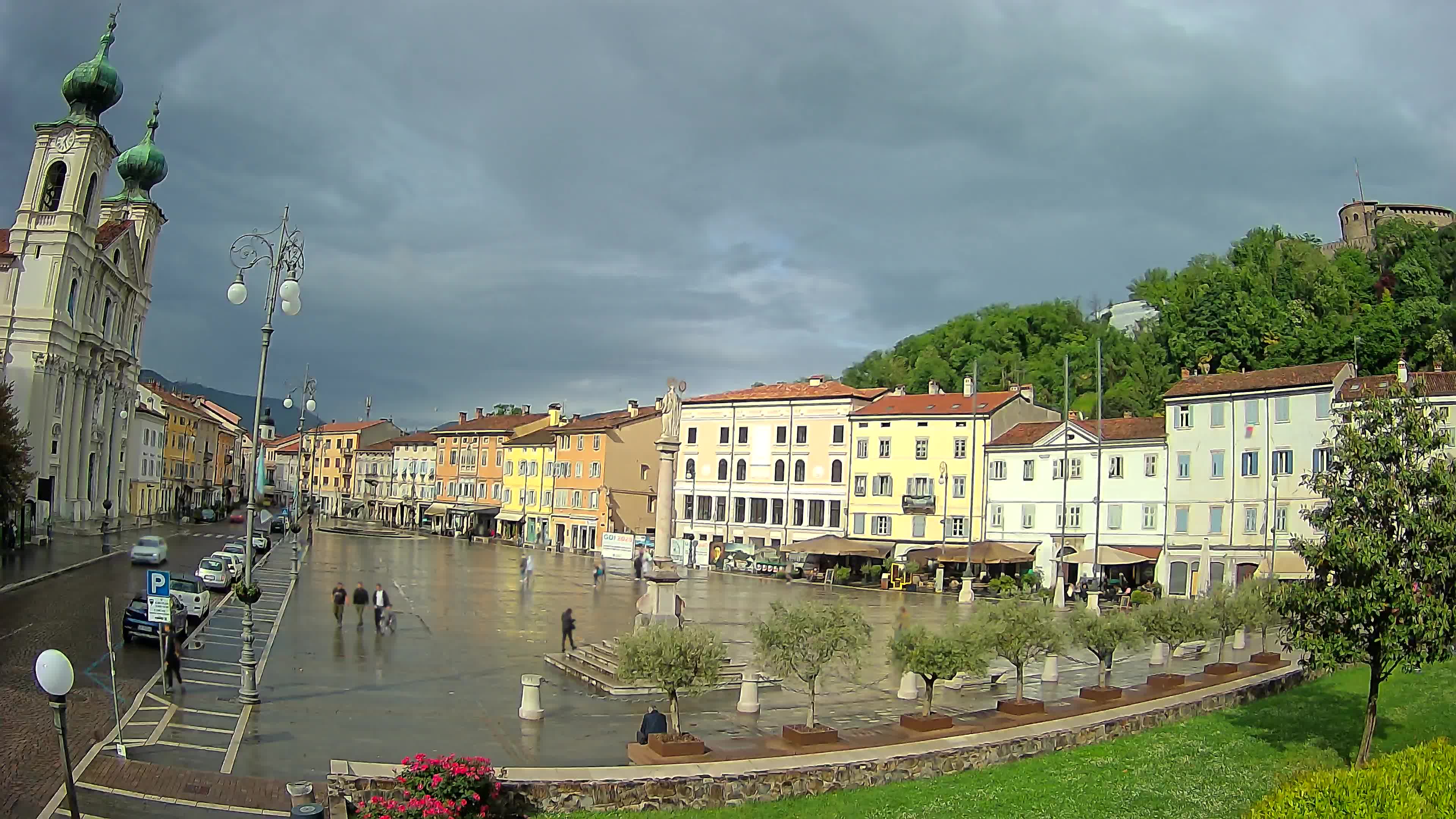 Webcam Gorizia Vittoria square – Church of st. Ignazio