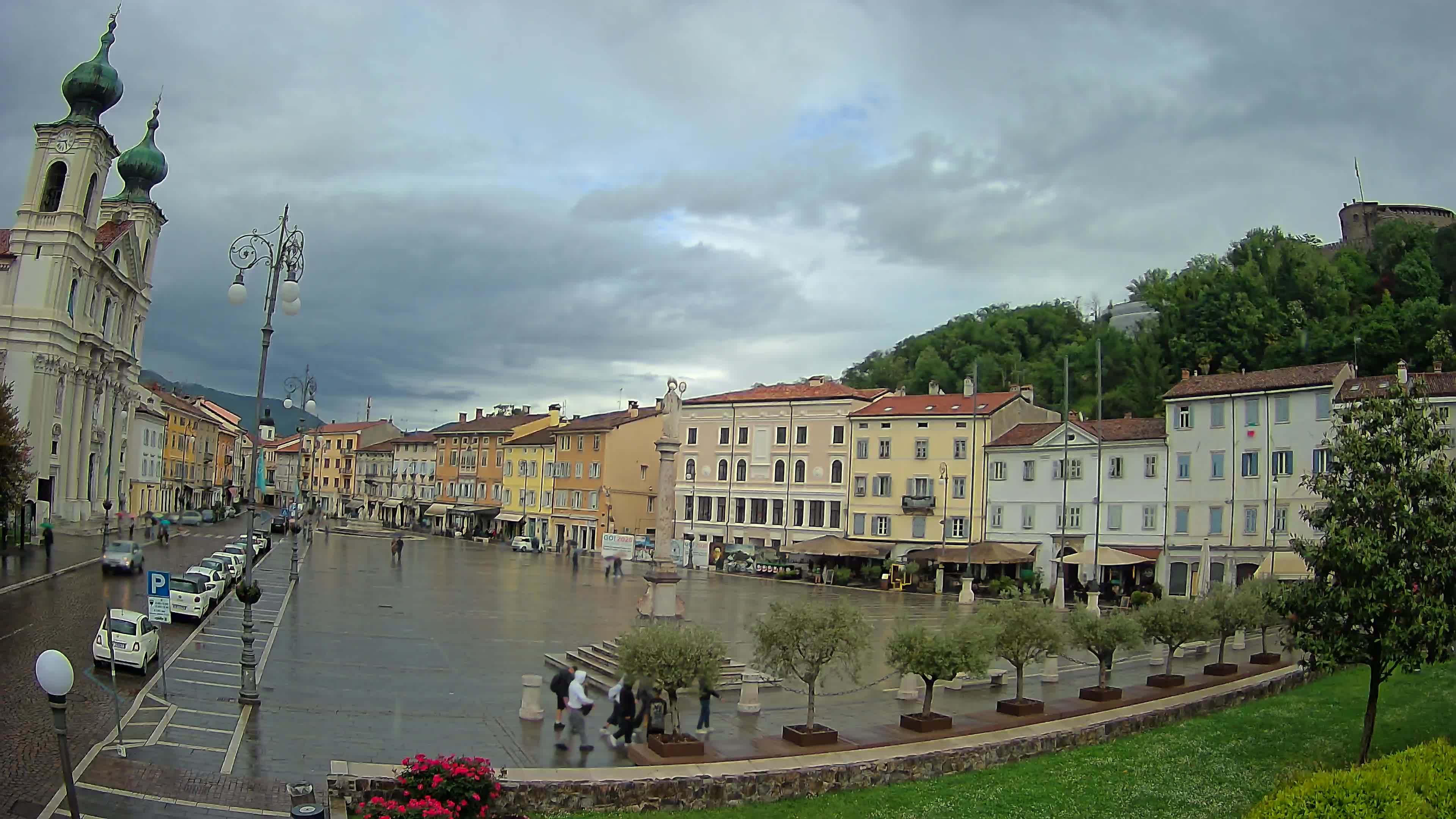 Webcam Gorizia Vittoria square – Church of st. Ignazio