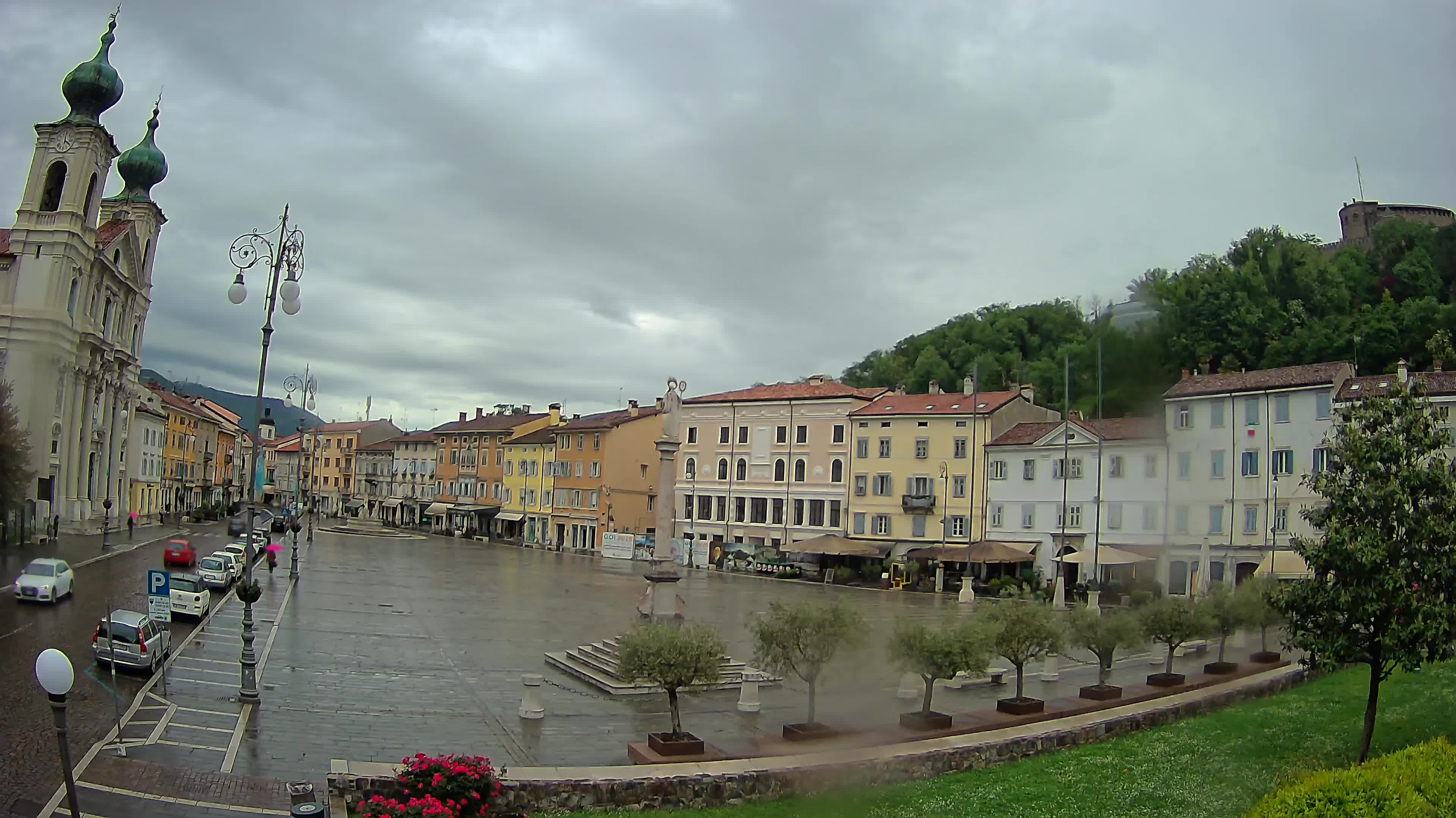 Webcam Gorizia Vittoria square – Church of st. Ignazio