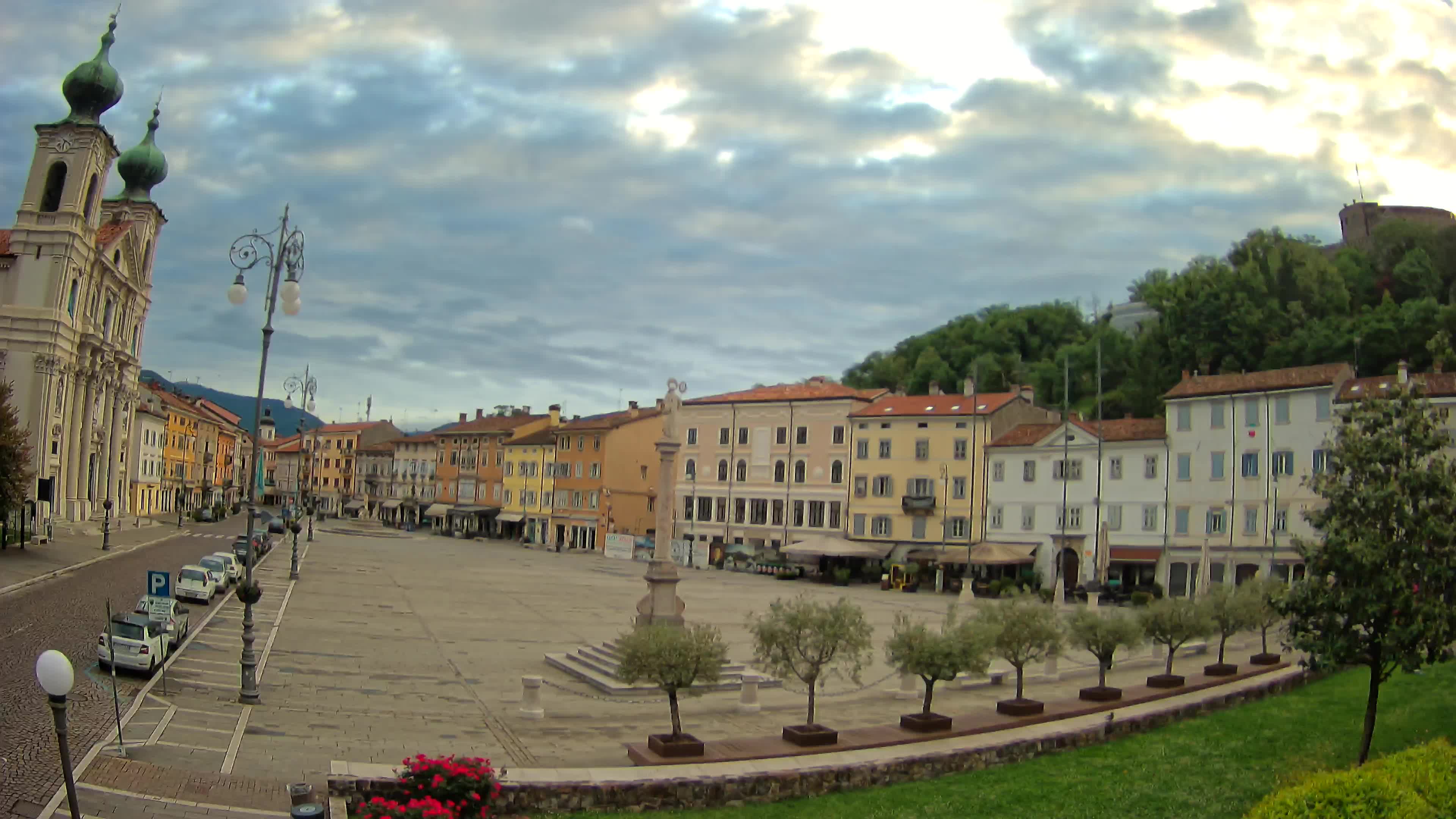 Webcam Gorizia Vittoria square – Church of st. Ignazio