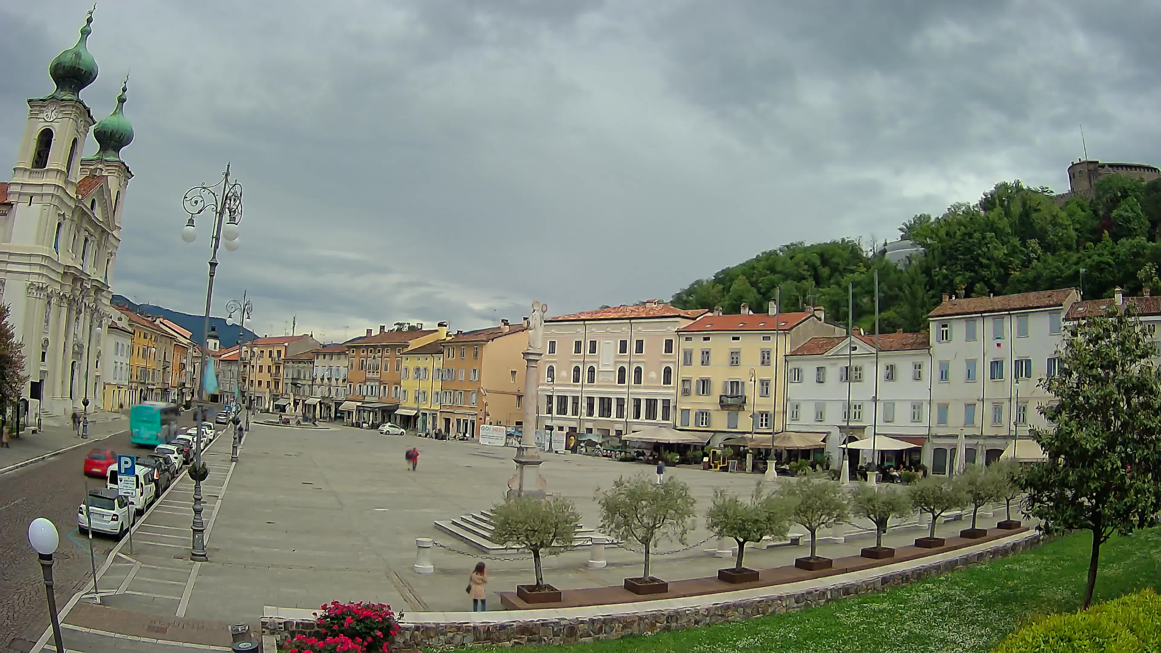 Webcam Gorizia Vittoria square – Church of st. Ignazio