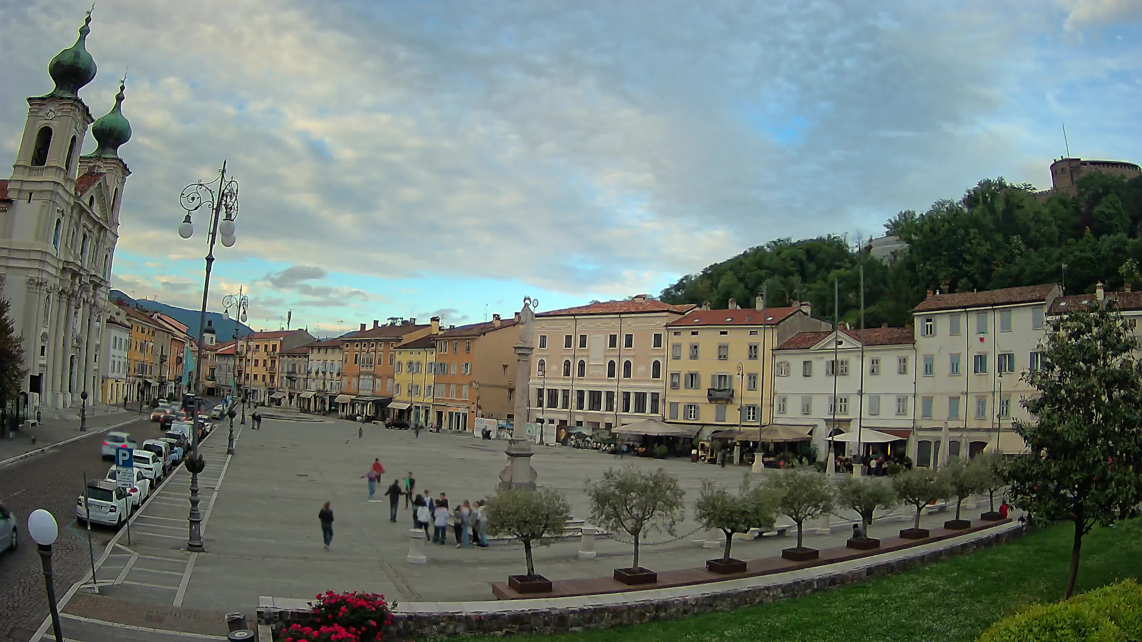 Webcam Gorizia Vittoria square – Church of st. Ignazio