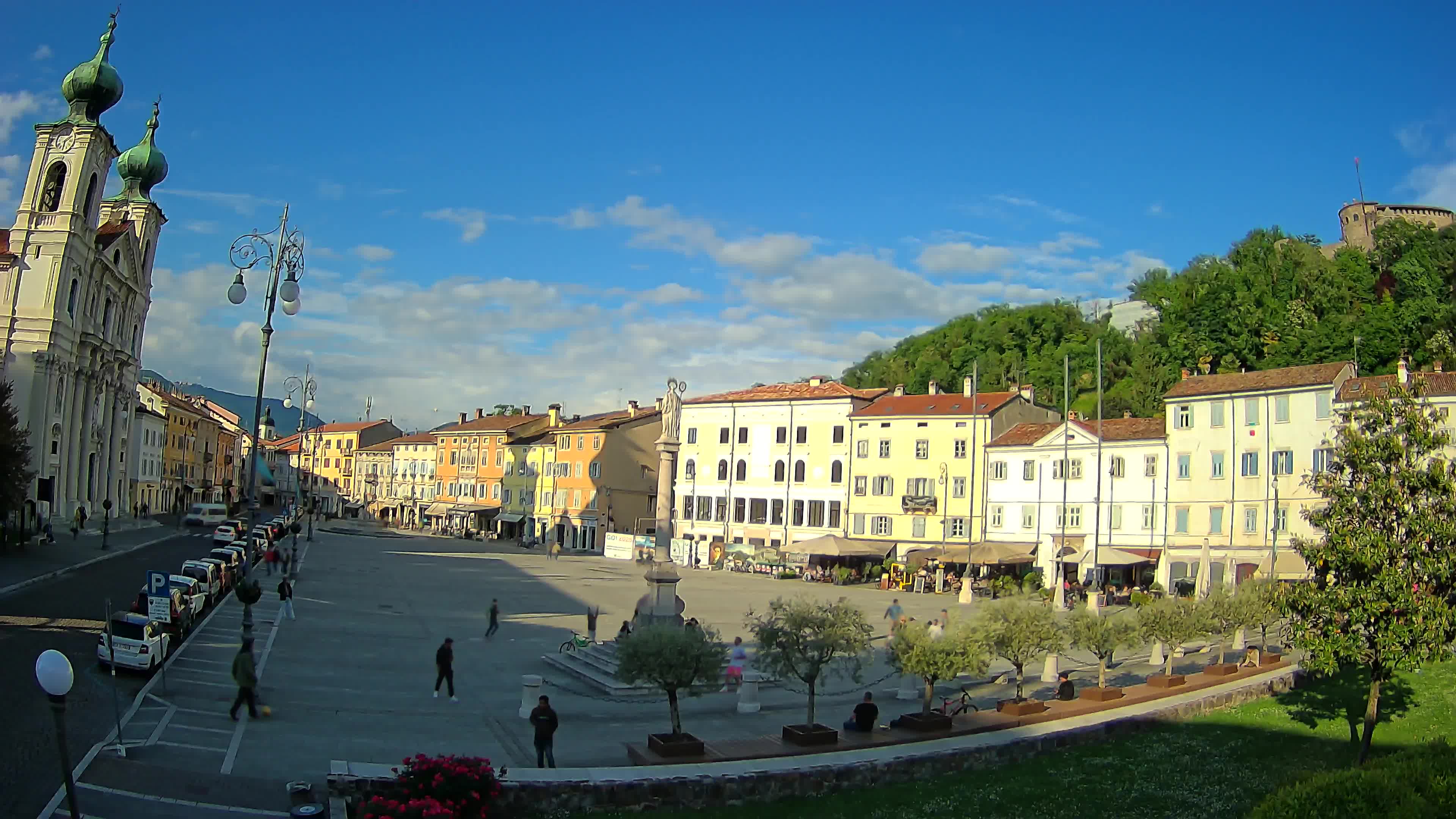 Webcam Gorizia Vittoria square – Church of st. Ignazio