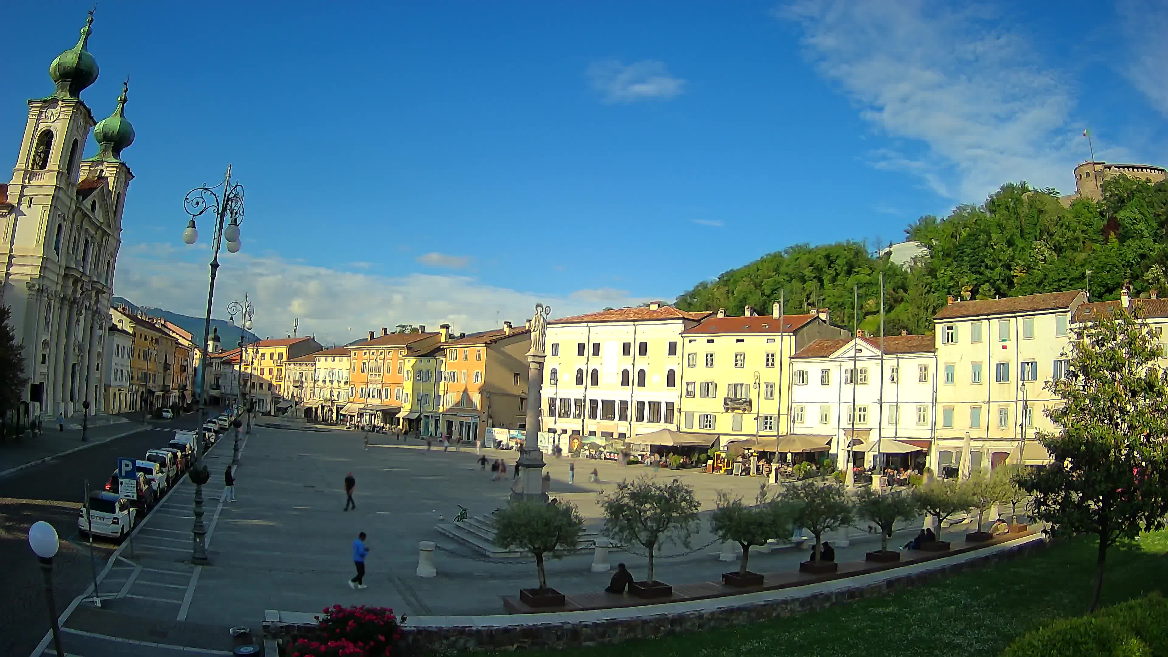 Webcam Gorizia Vittoria square – Church of st. Ignazio