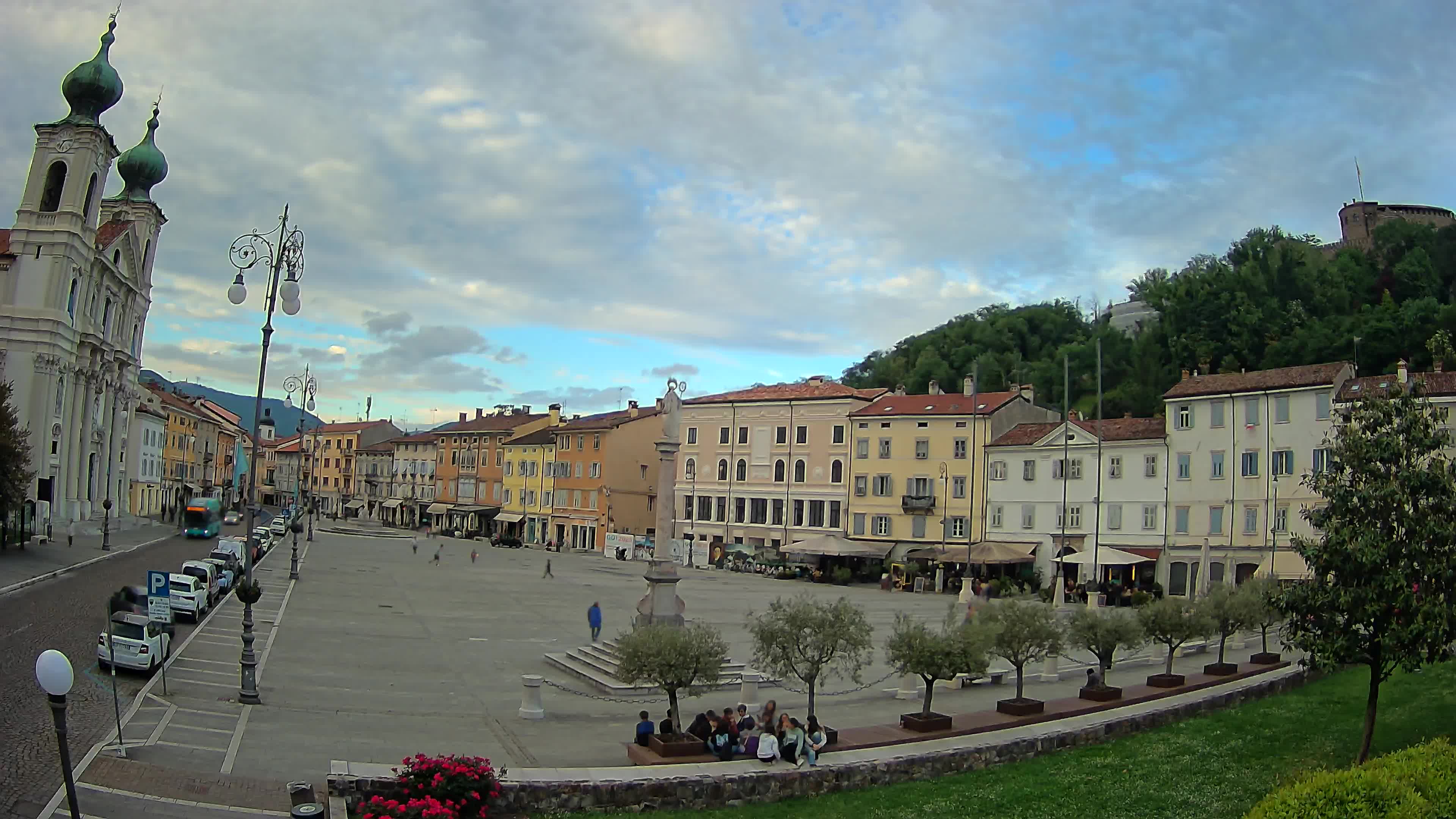Webcam Gorizia Vittoria square – Church of st. Ignazio