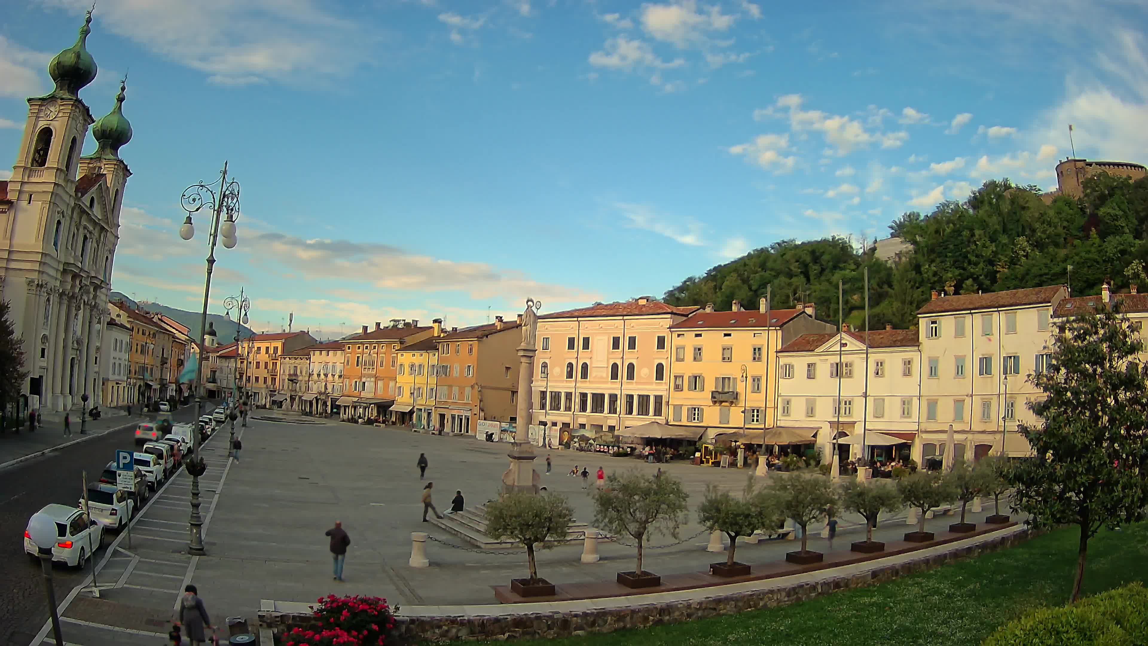 Webcam Gorizia Vittoria square – Church of st. Ignazio