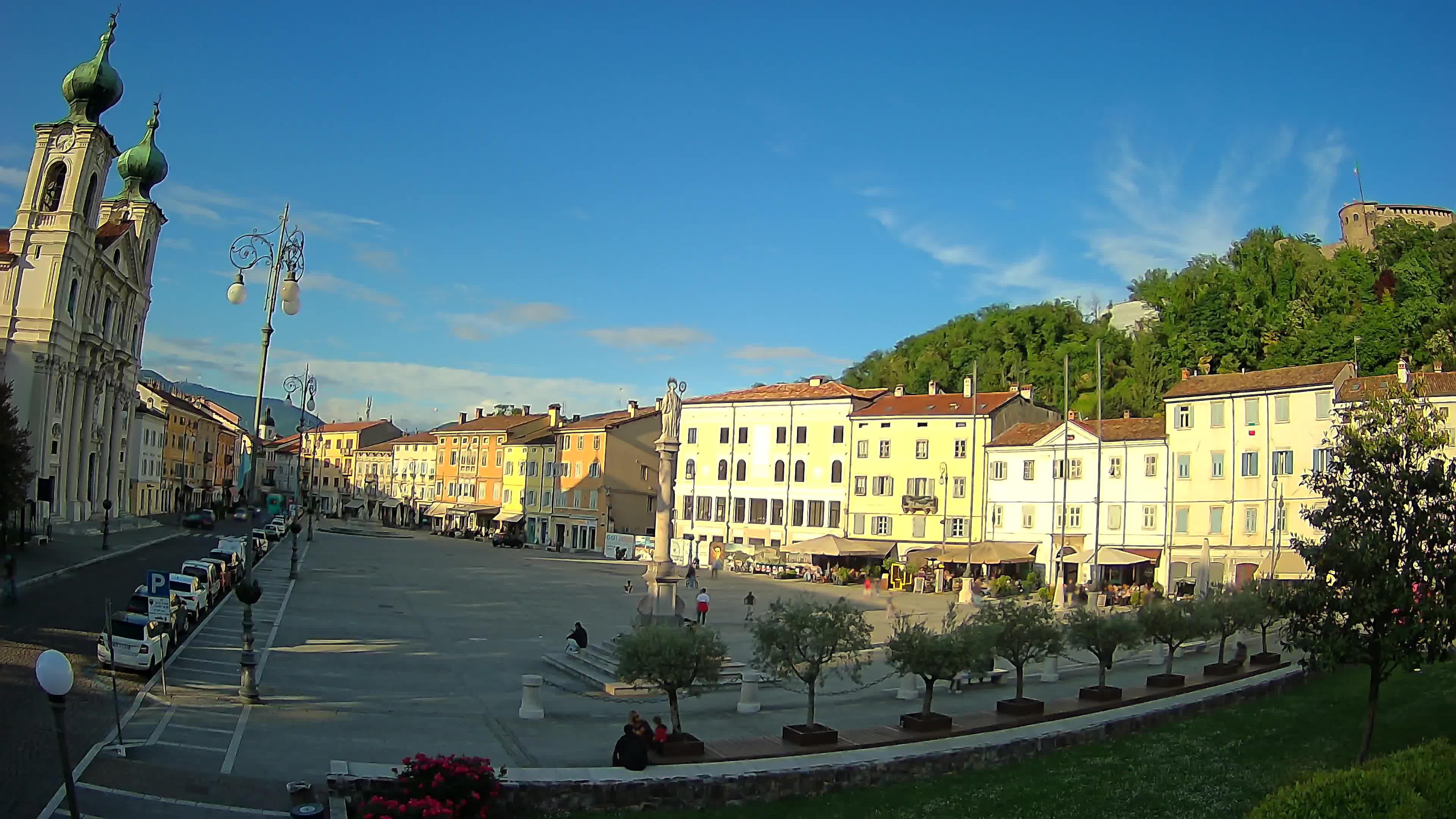 Webcam Gorizia Vittoria square – Church of st. Ignazio