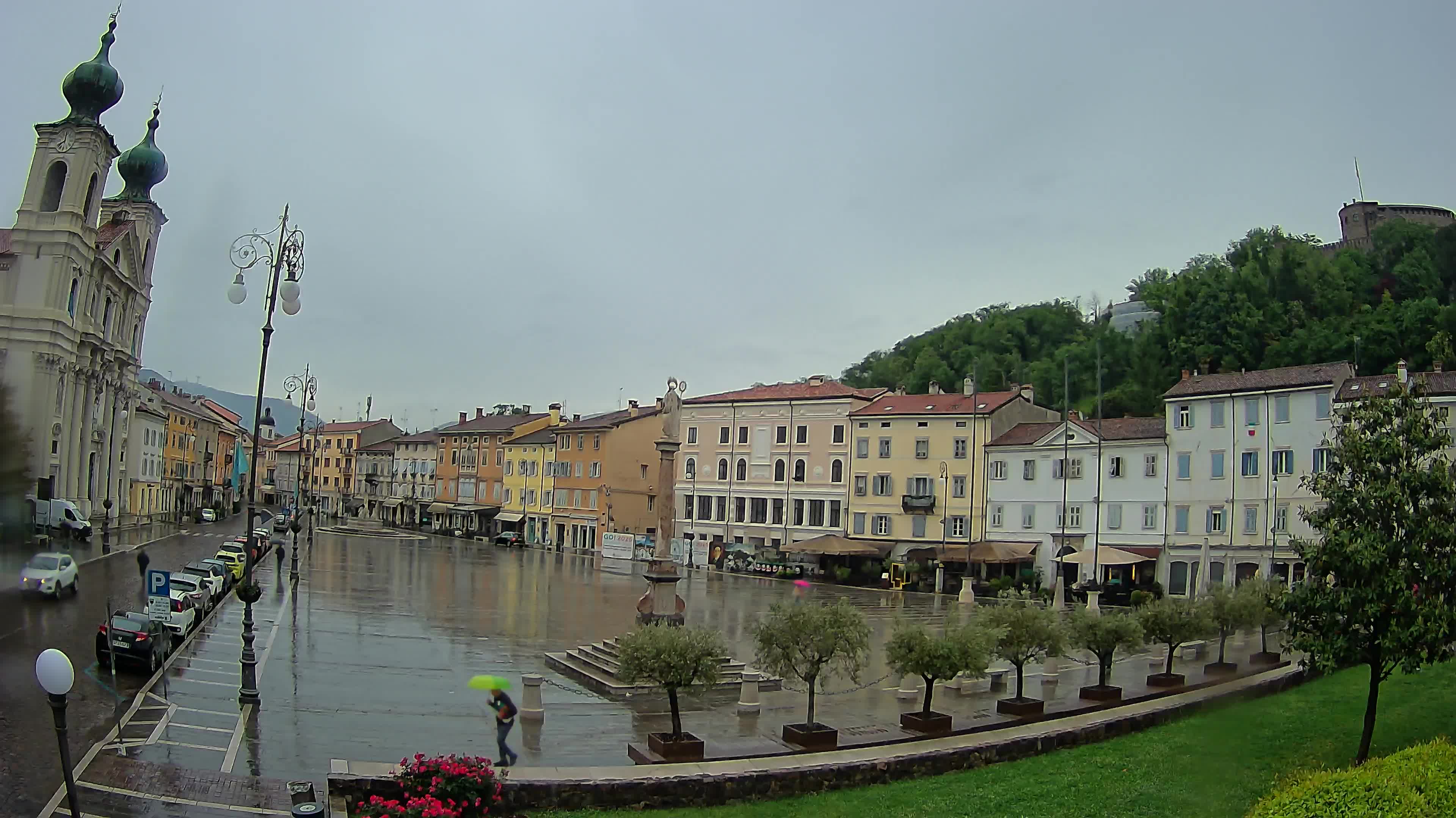 Webcam Gorizia Vittoria square – Church of st. Ignazio
