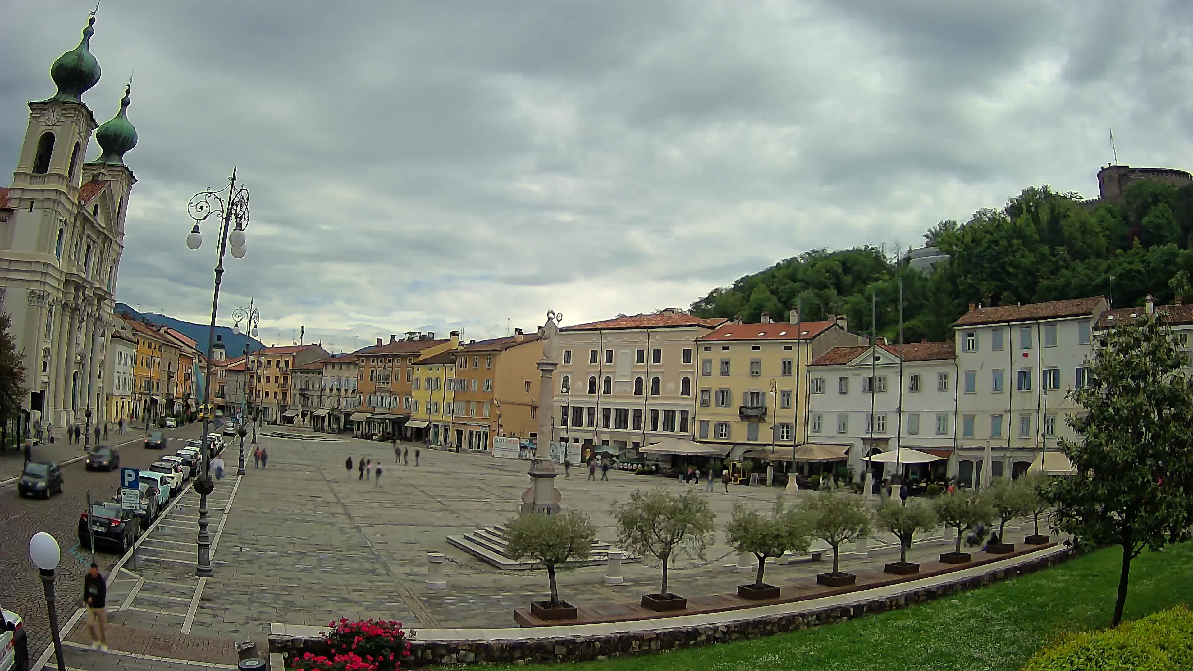 Webcam Gorizia Vittoria square – Church of st. Ignazio