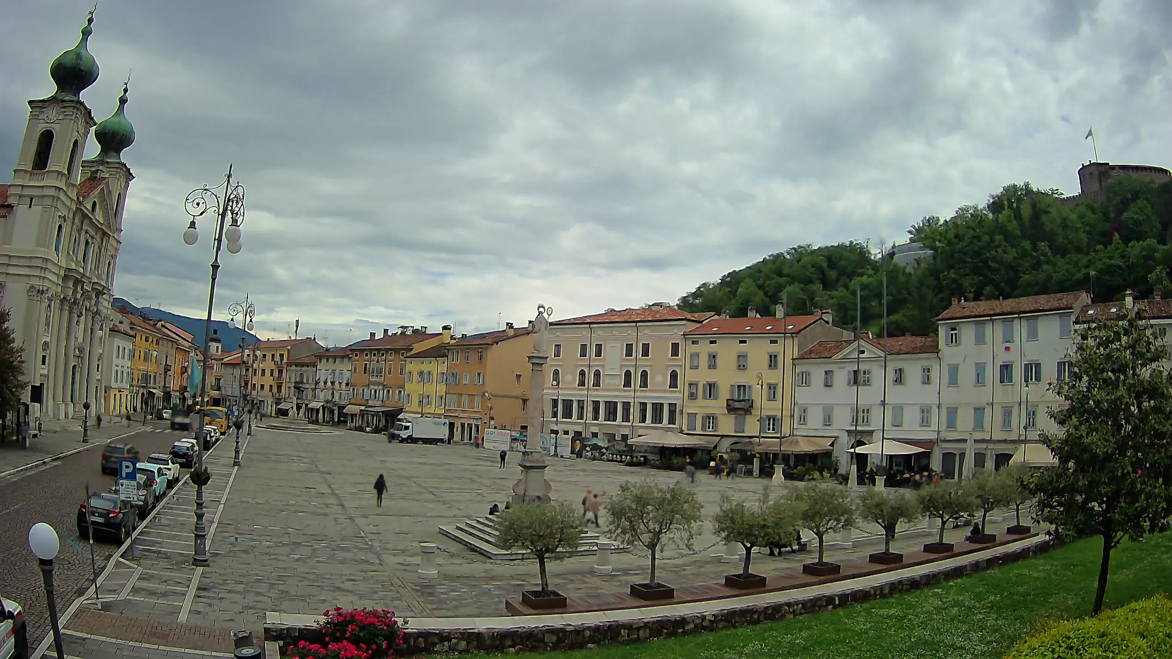 Webcam Gorizia Vittoria square – Church of st. Ignazio