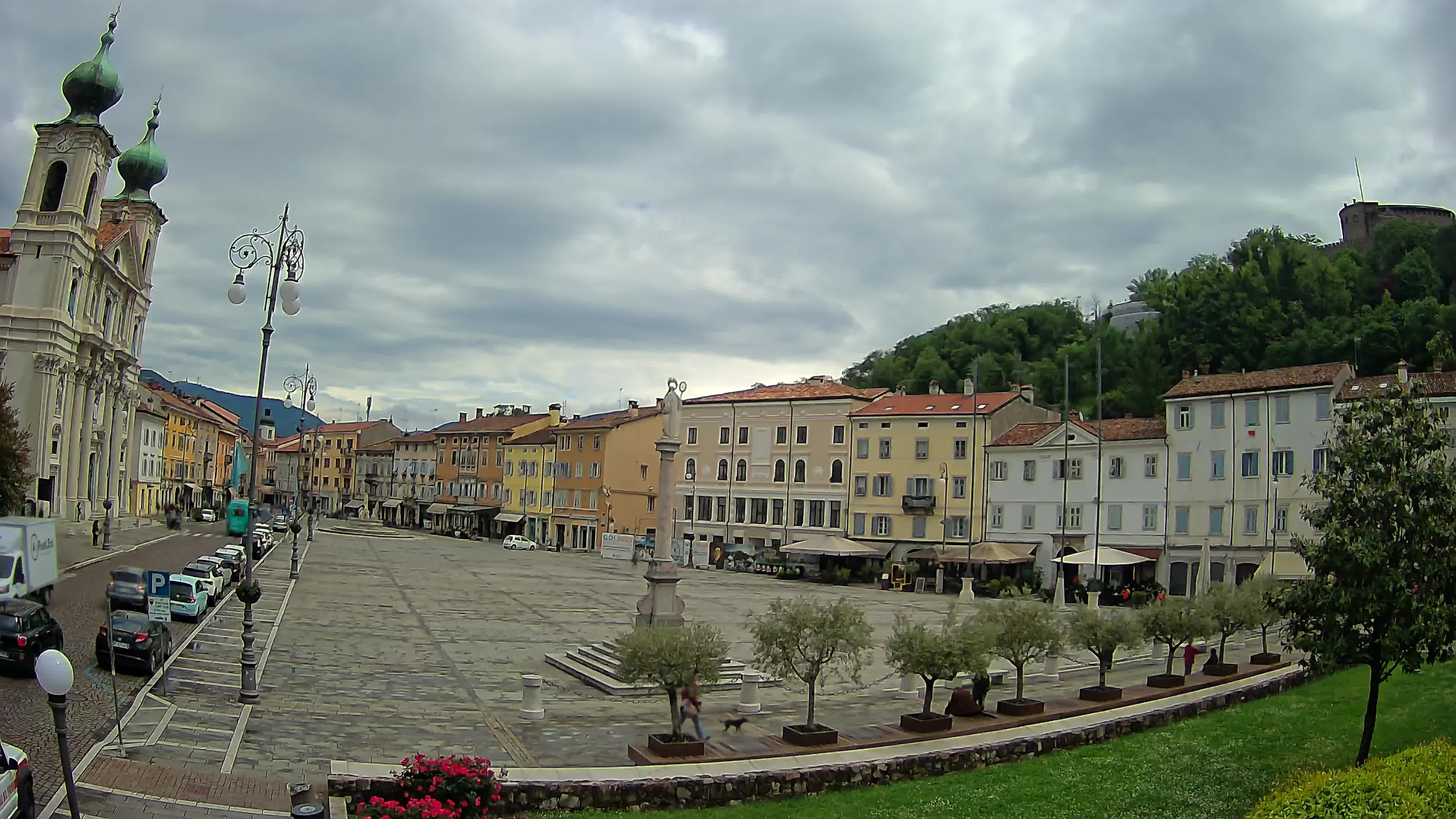 Webcam Gorizia Vittoria square – Church of st. Ignazio