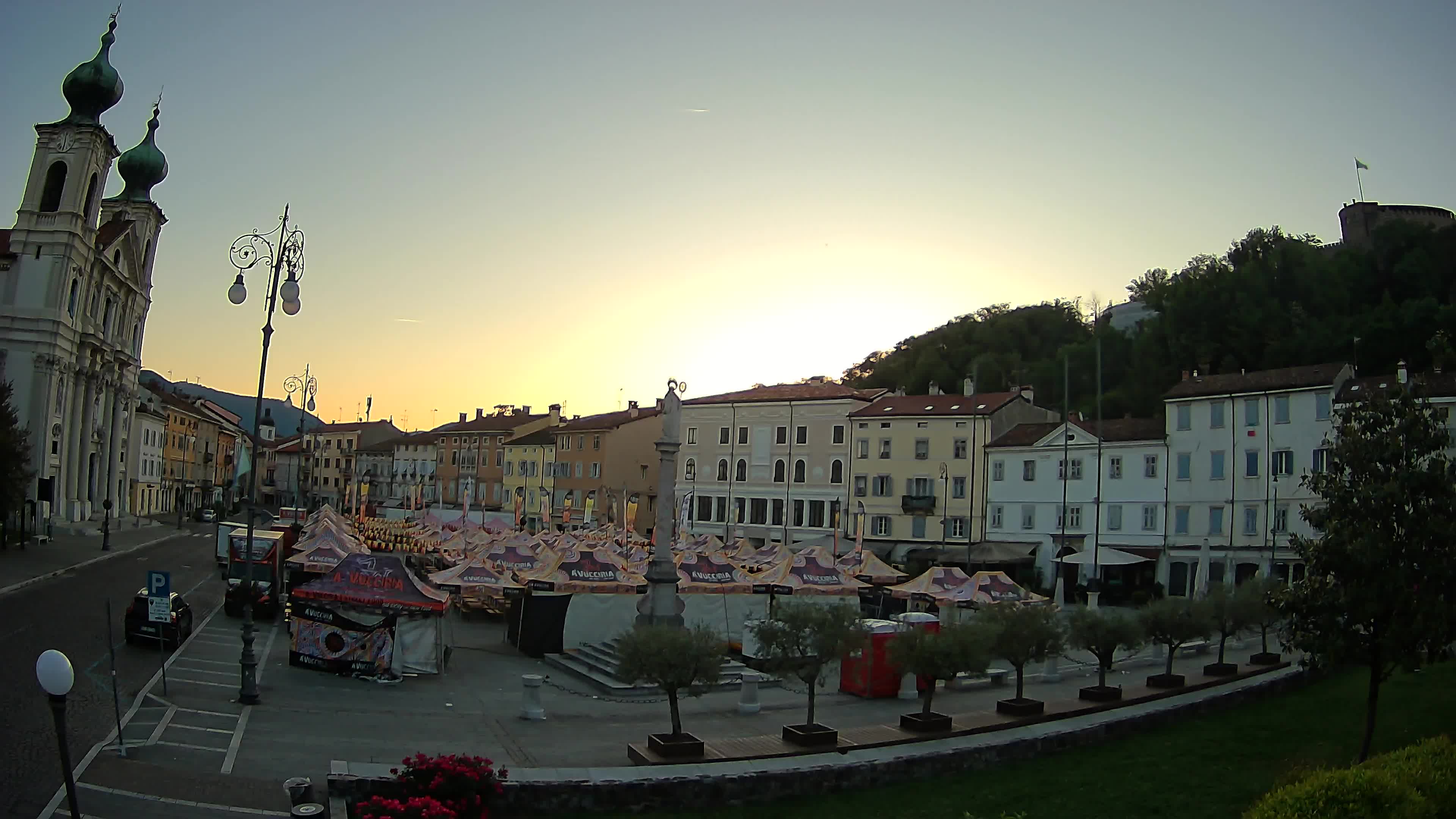 Webcam Gorizia Vittoria square – Church of st. Ignazio