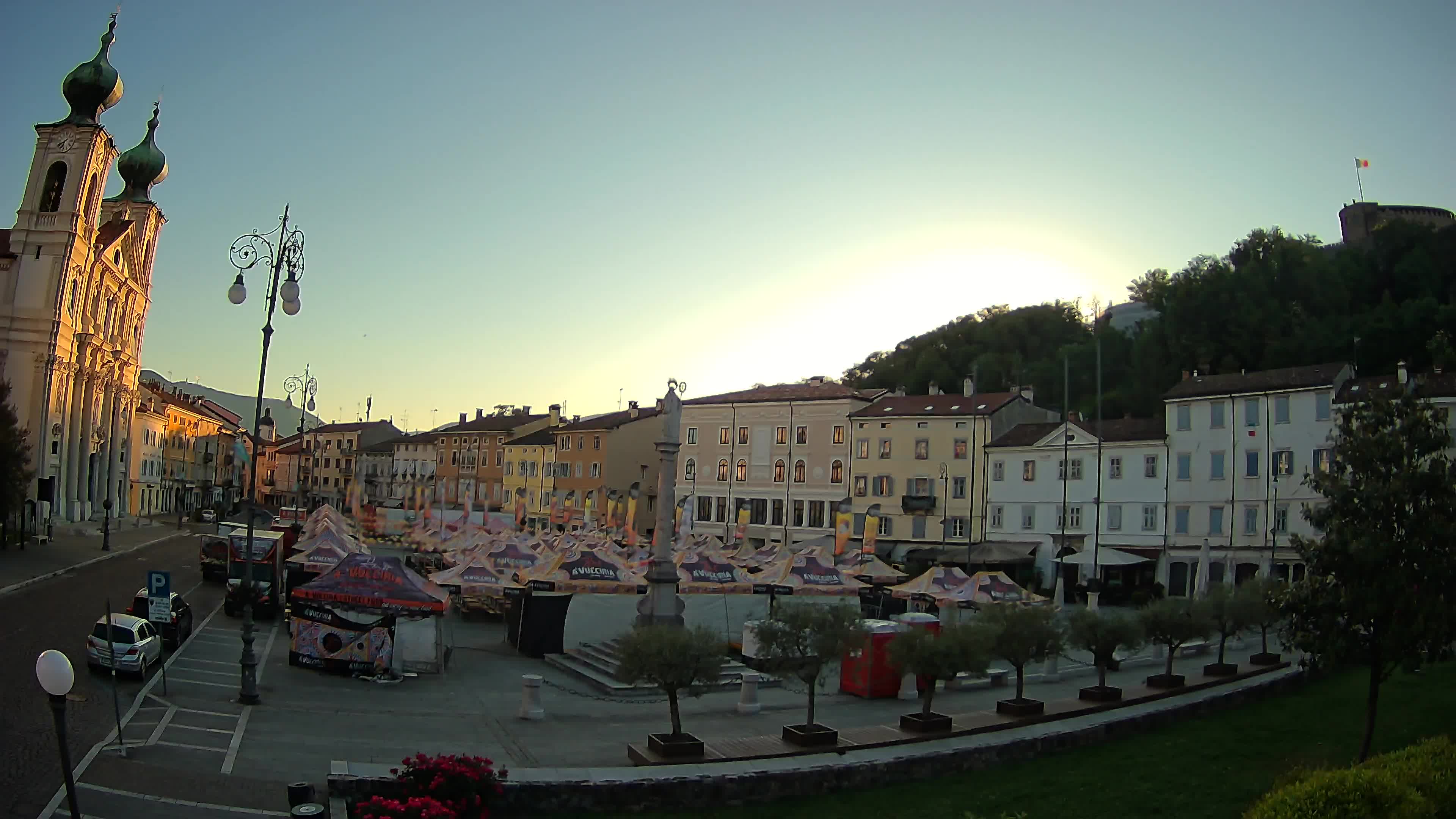Webcam Gorizia Vittoria square – Church of st. Ignazio