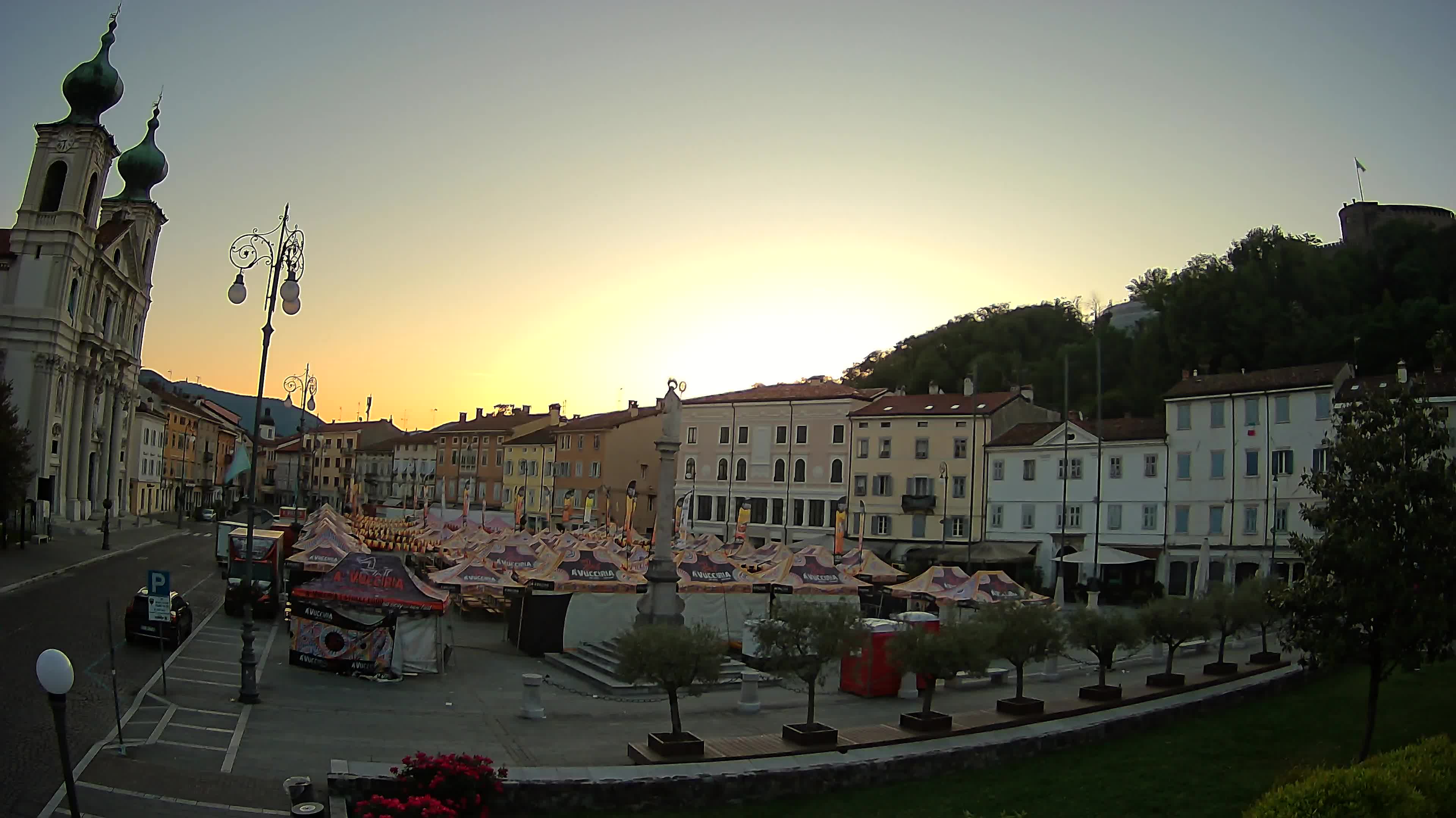 Webcam Gorizia Vittoria square – Church of st. Ignazio