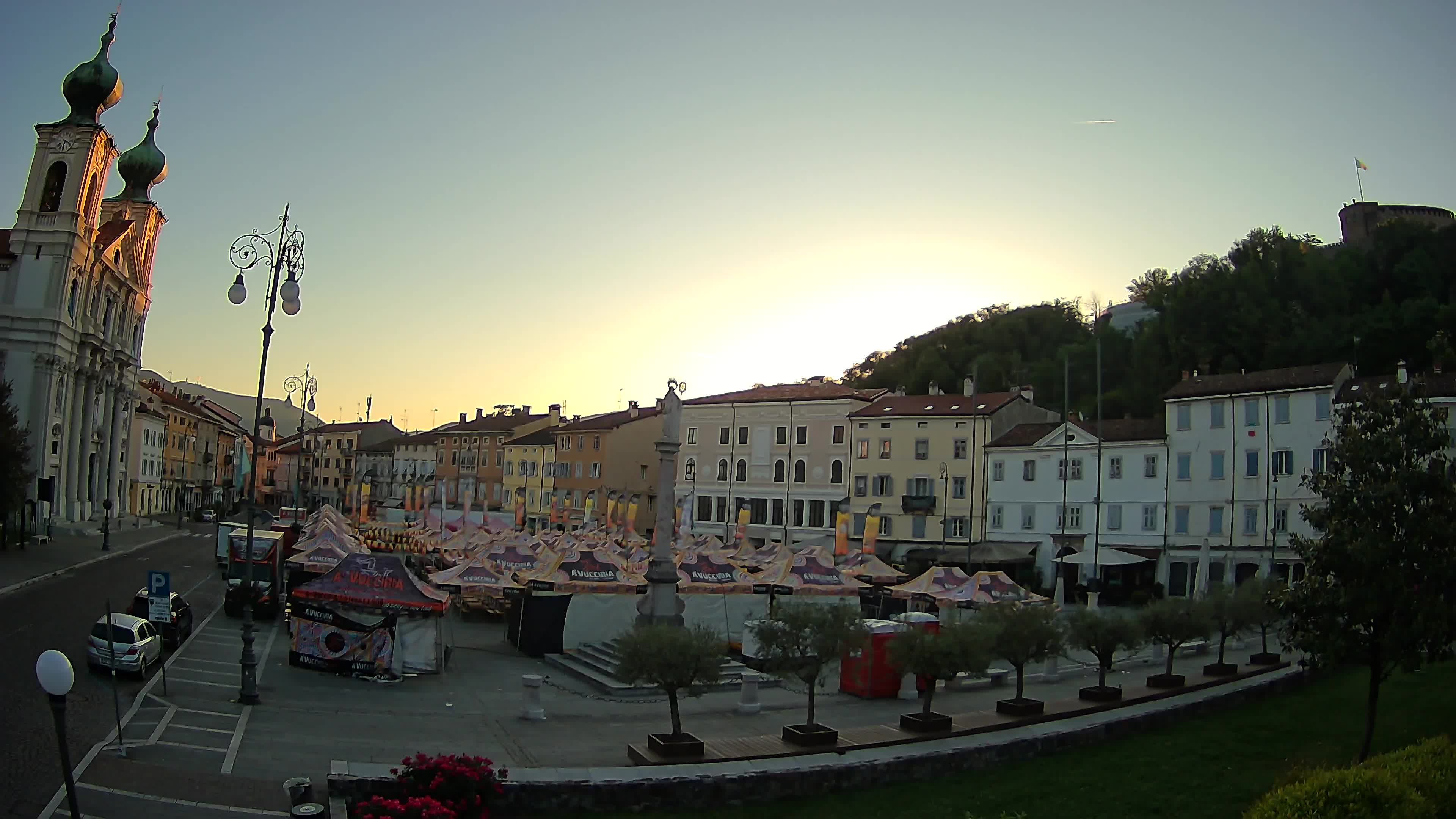 Webcam Gorizia Vittoria square – Church of st. Ignazio
