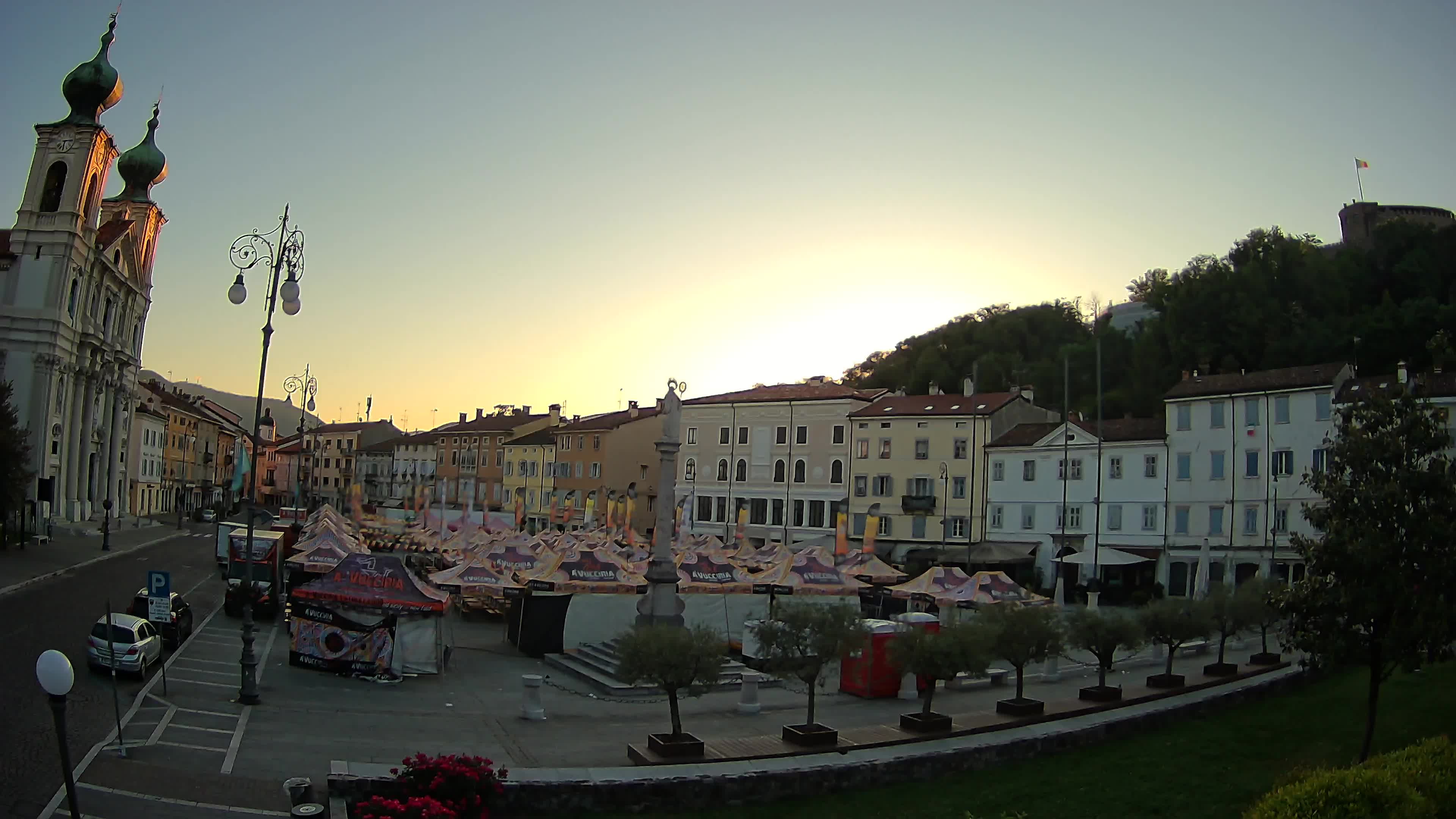 Webcam Gorizia Vittoria square – Church of st. Ignazio