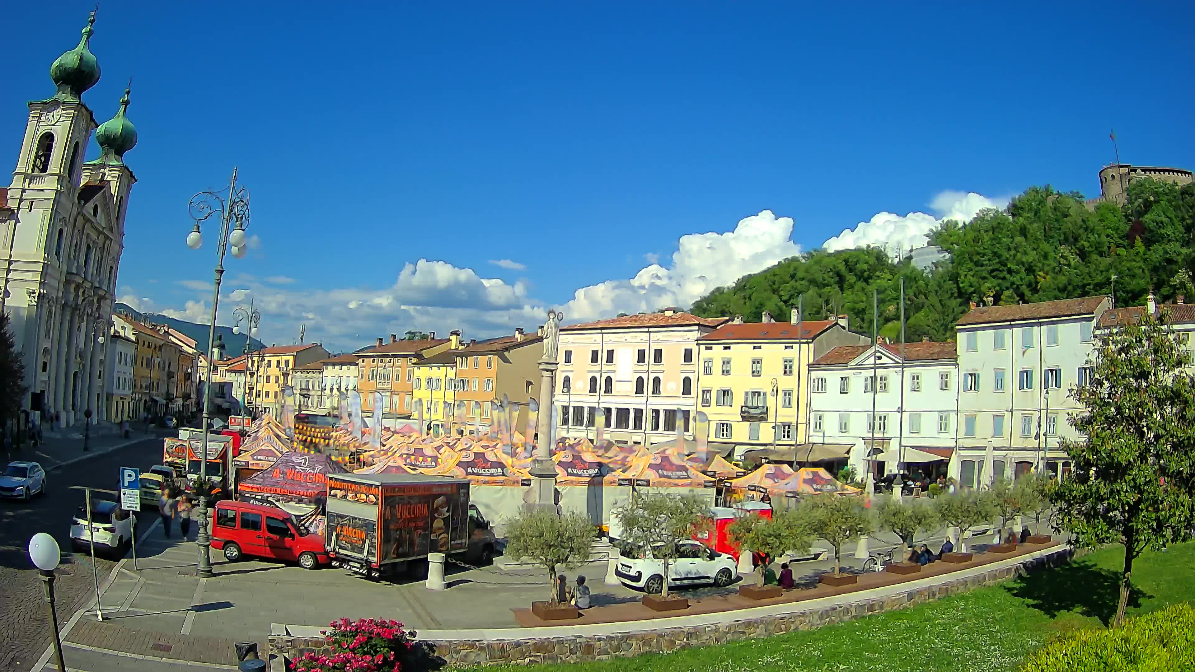 Webcam Gorizia Vittoria square – Church of st. Ignazio