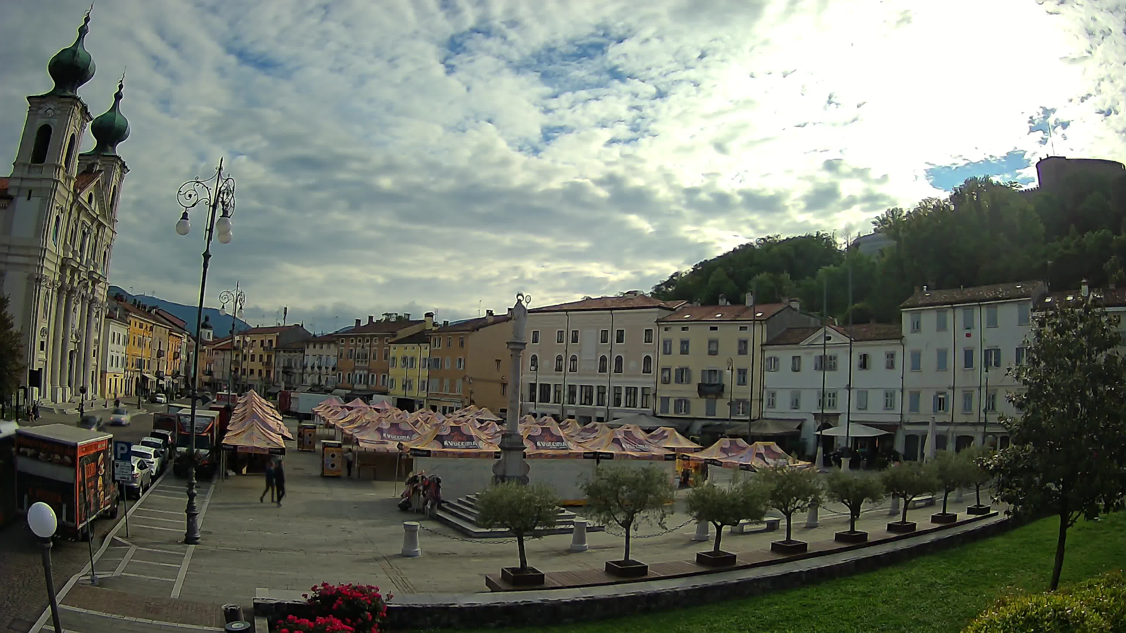 Webcam Gorizia Vittoria square – Church of st. Ignazio
