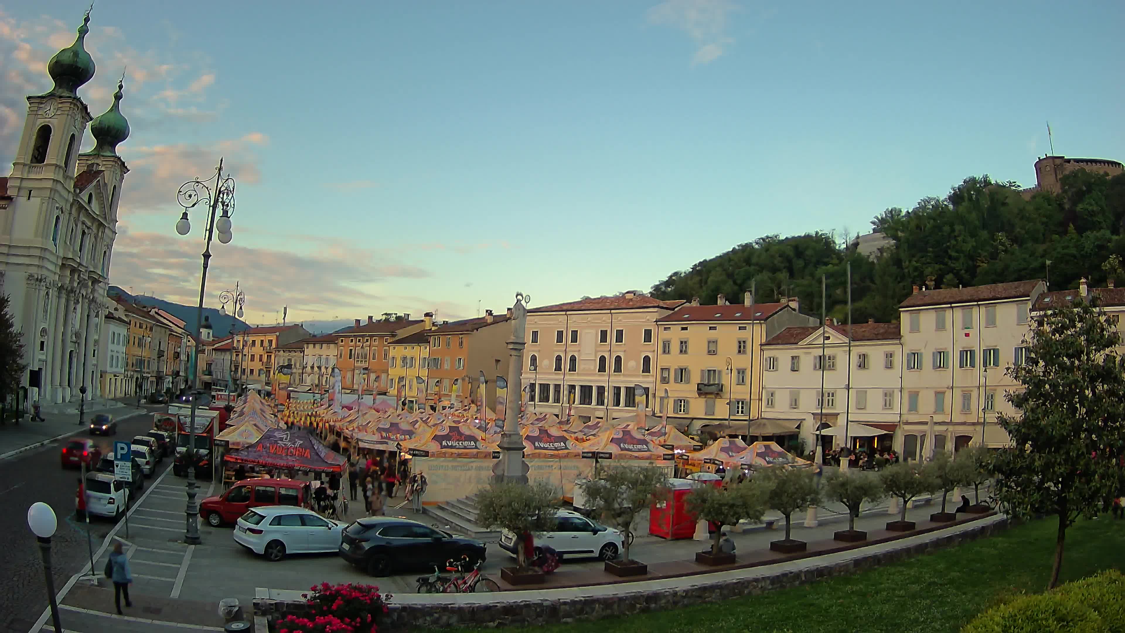 Webcam Gorizia Vittoria square – Church of st. Ignazio