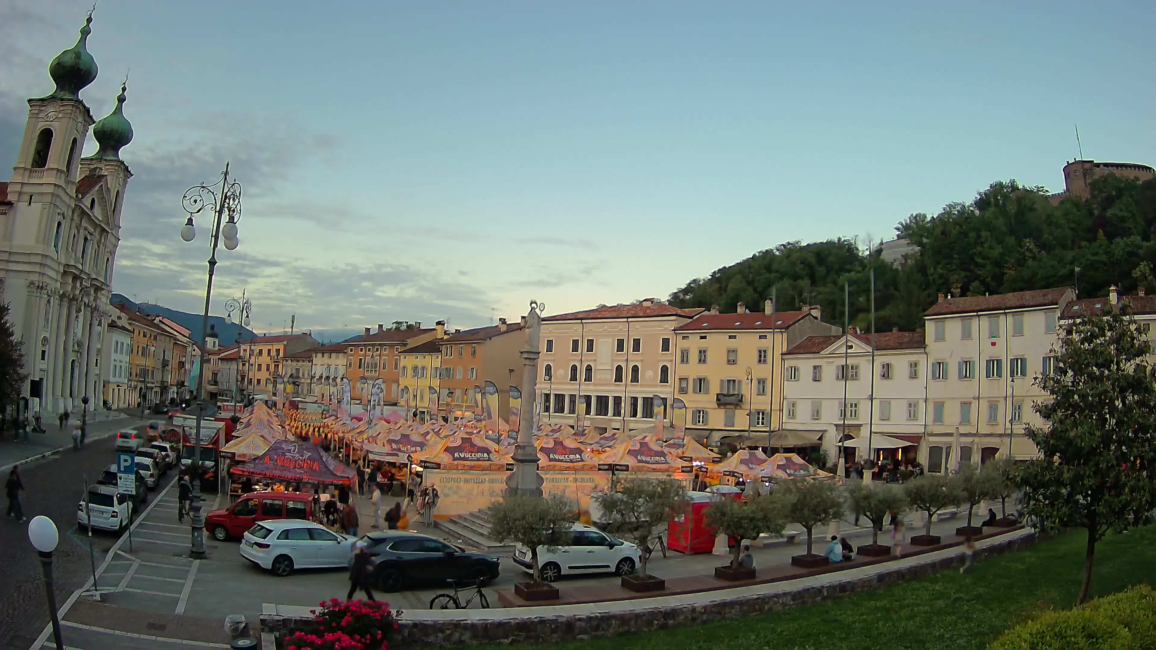 Webcam Gorizia Vittoria square – Church of st. Ignazio