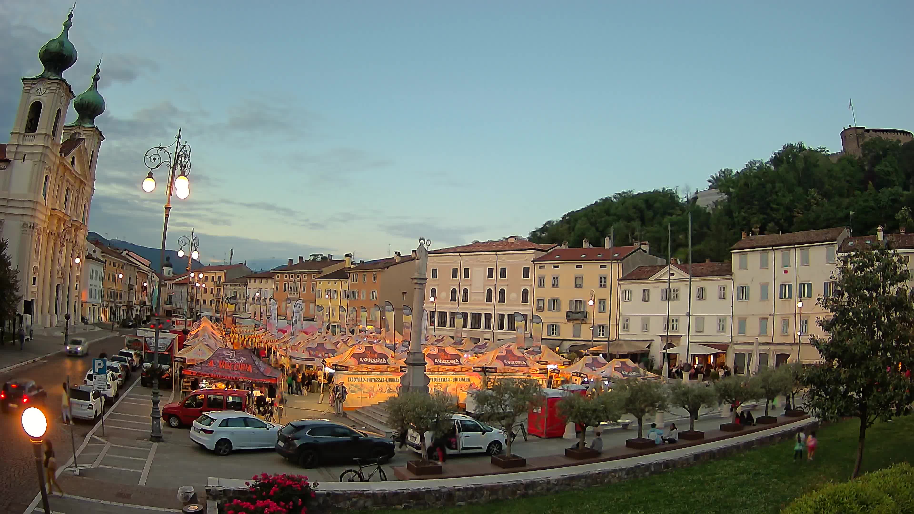 Webcam Gorizia Vittoria square – Church of st. Ignazio