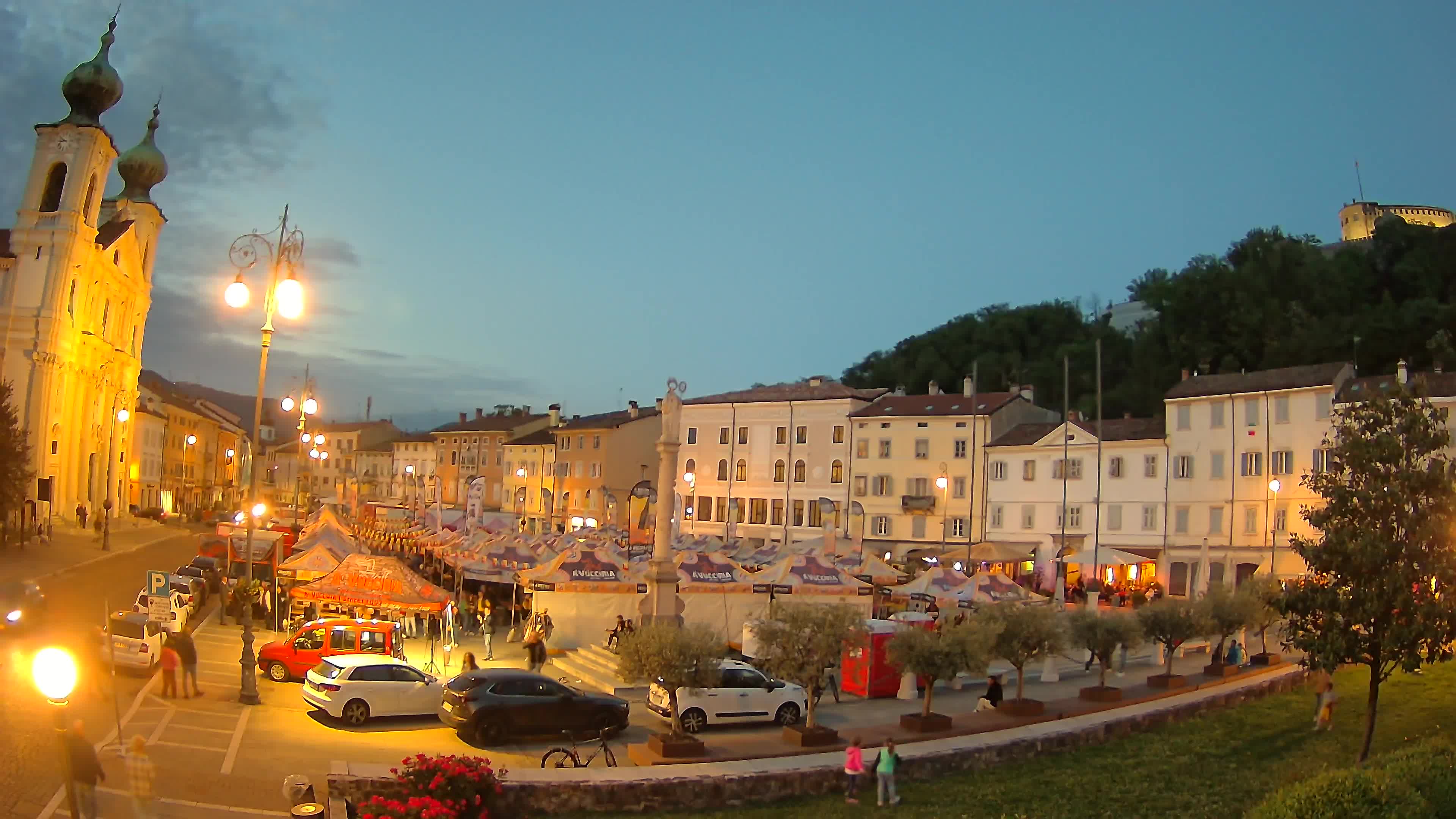 Webcam Gorizia Vittoria square – Church of st. Ignazio