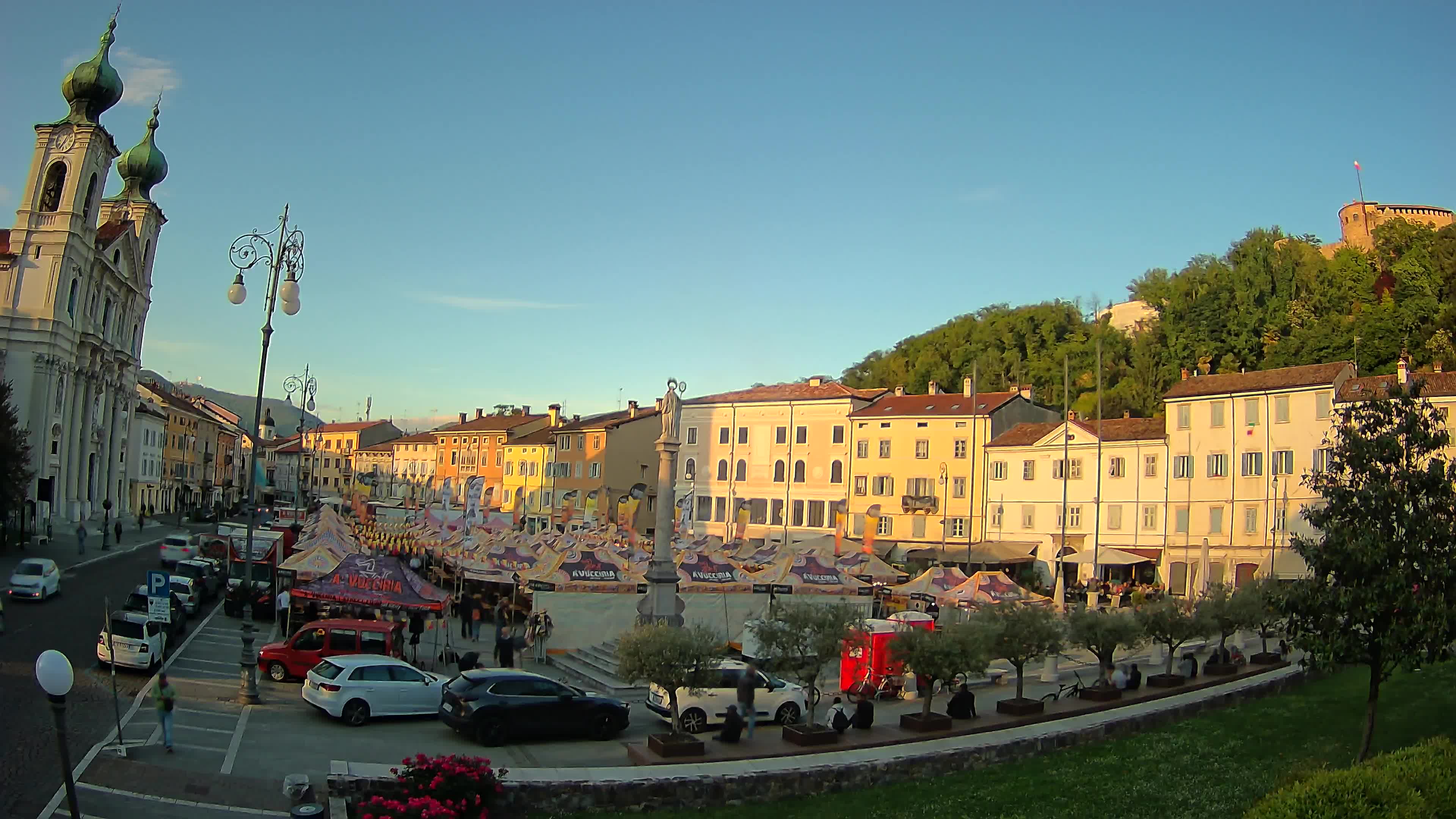Webcam Gorizia Vittoria square – Church of st. Ignazio
