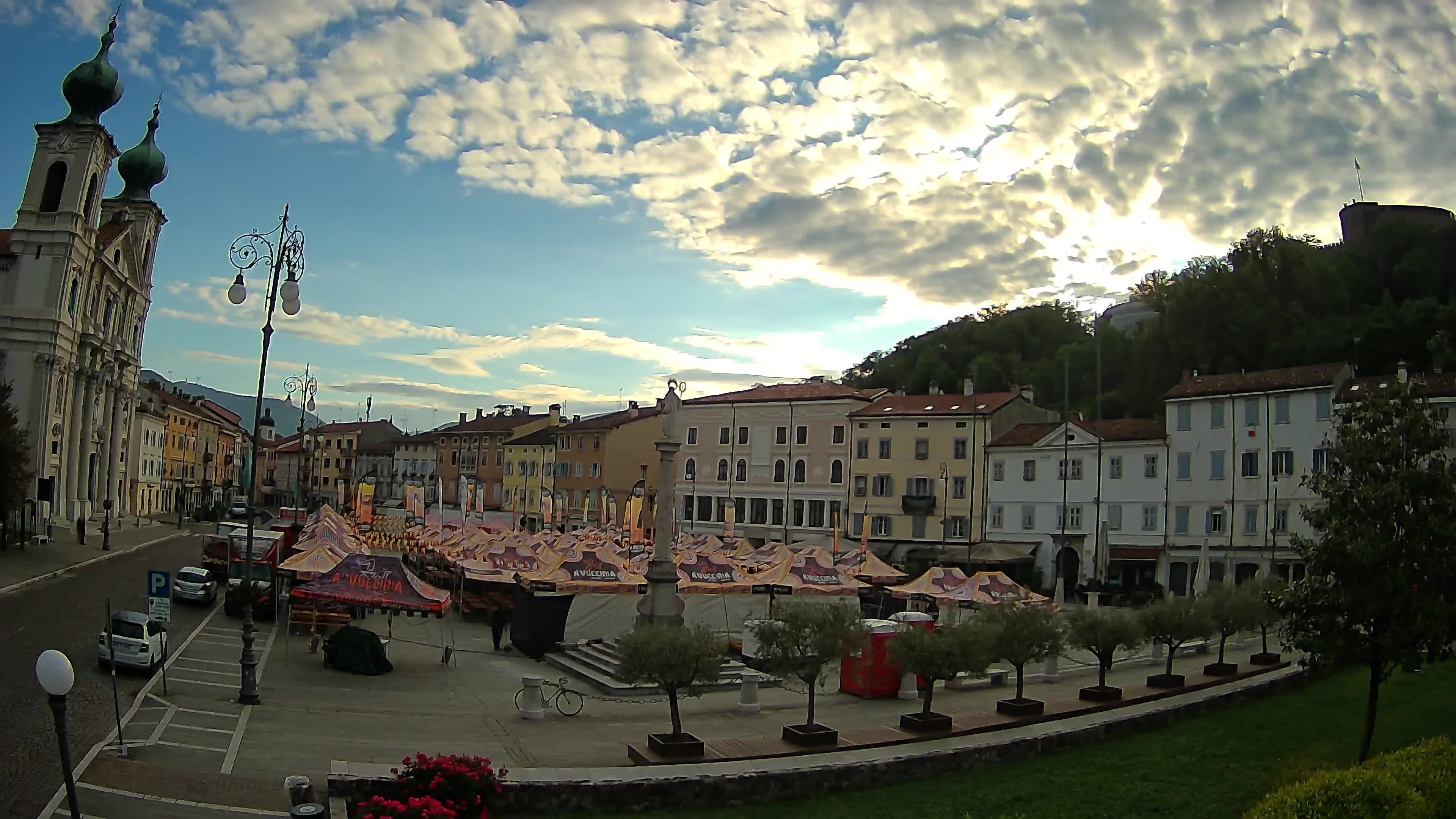 Webcam Gorizia Vittoria square – Church of st. Ignazio