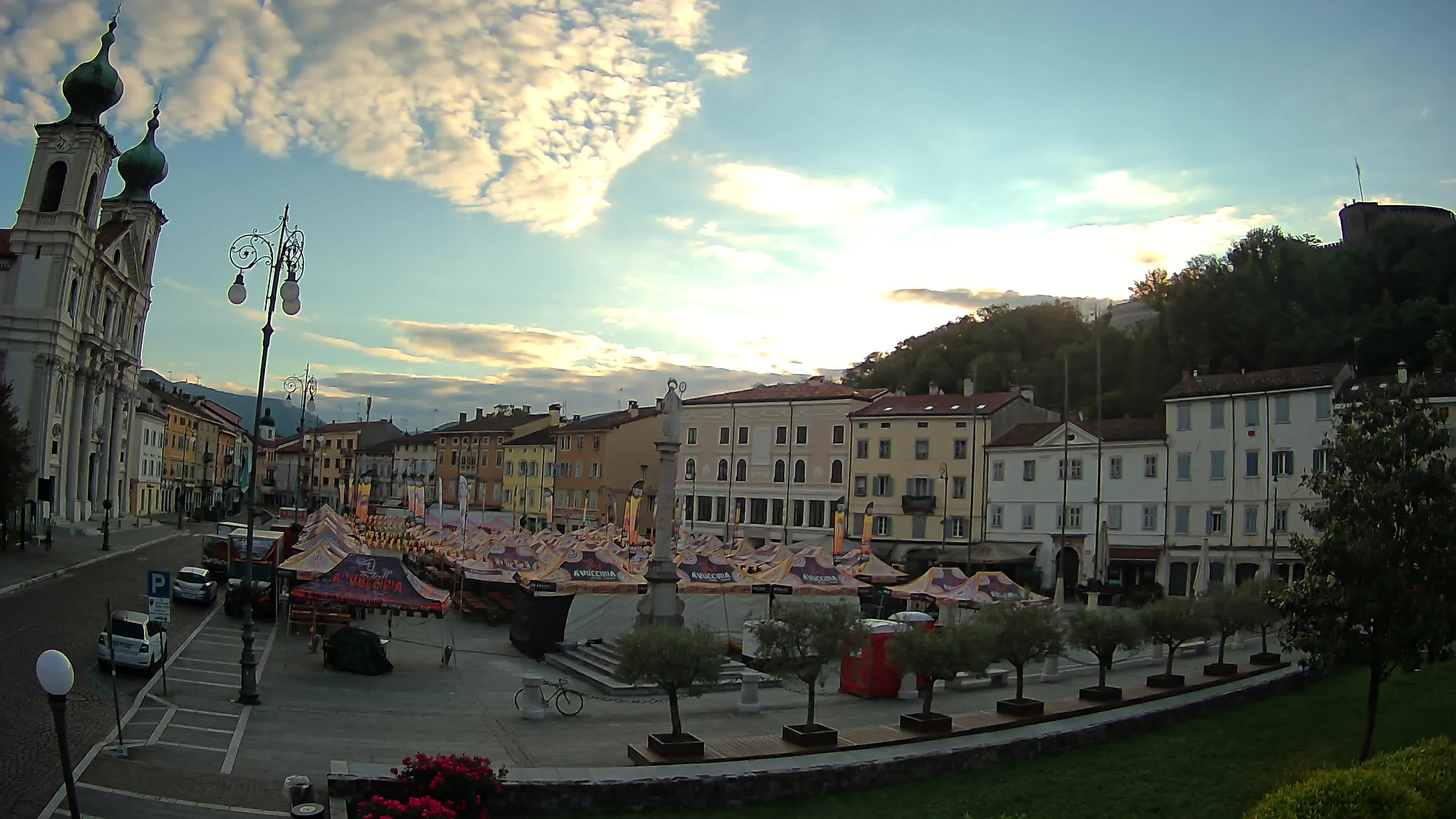 Webcam Gorizia Vittoria square – Church of st. Ignazio