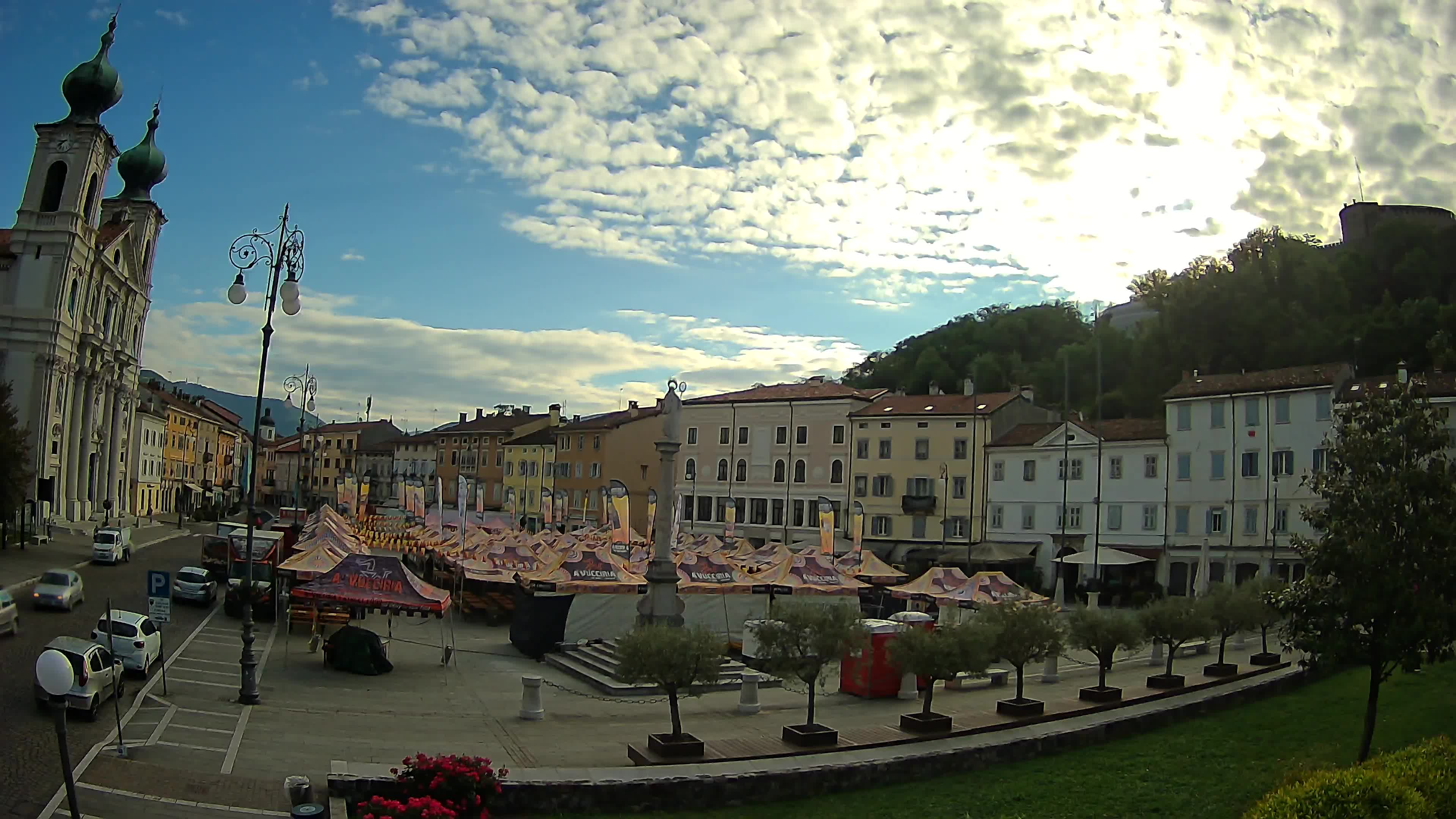 Webcam Gorizia Vittoria square – Church of st. Ignazio