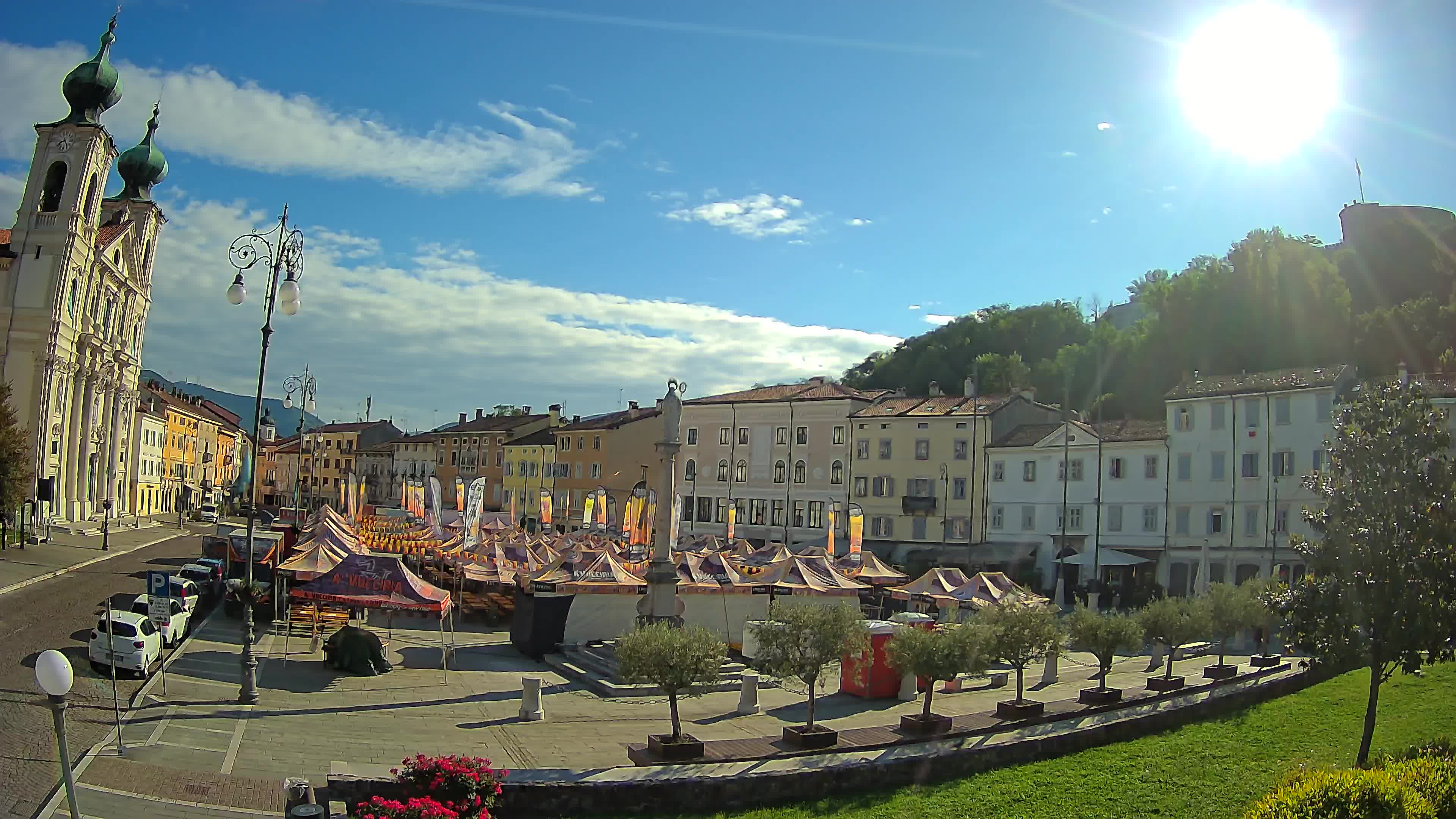 Webcam Gorizia Vittoria square – Church of st. Ignazio