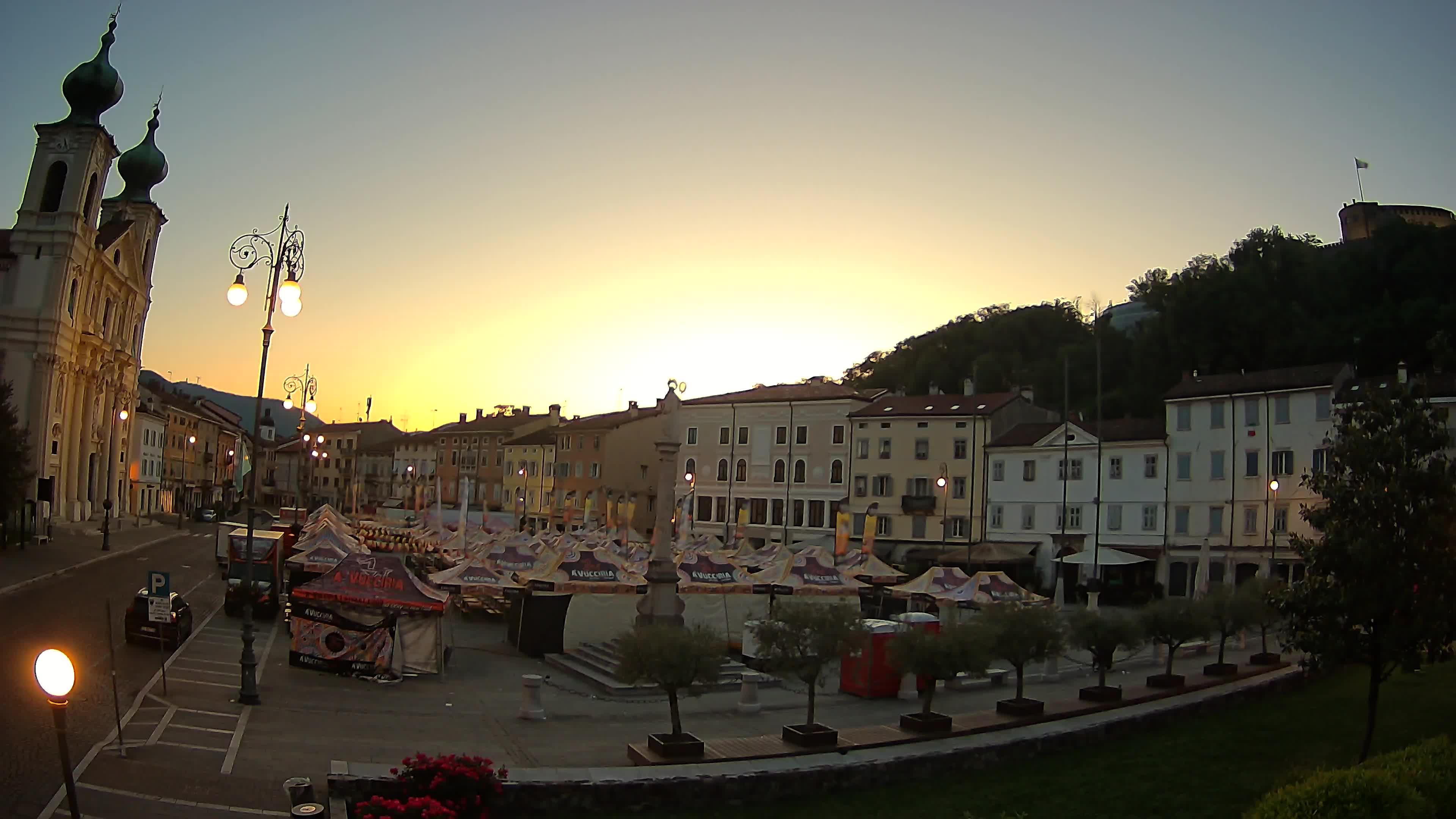 Webcam Gorizia Vittoria square – Church of st. Ignazio