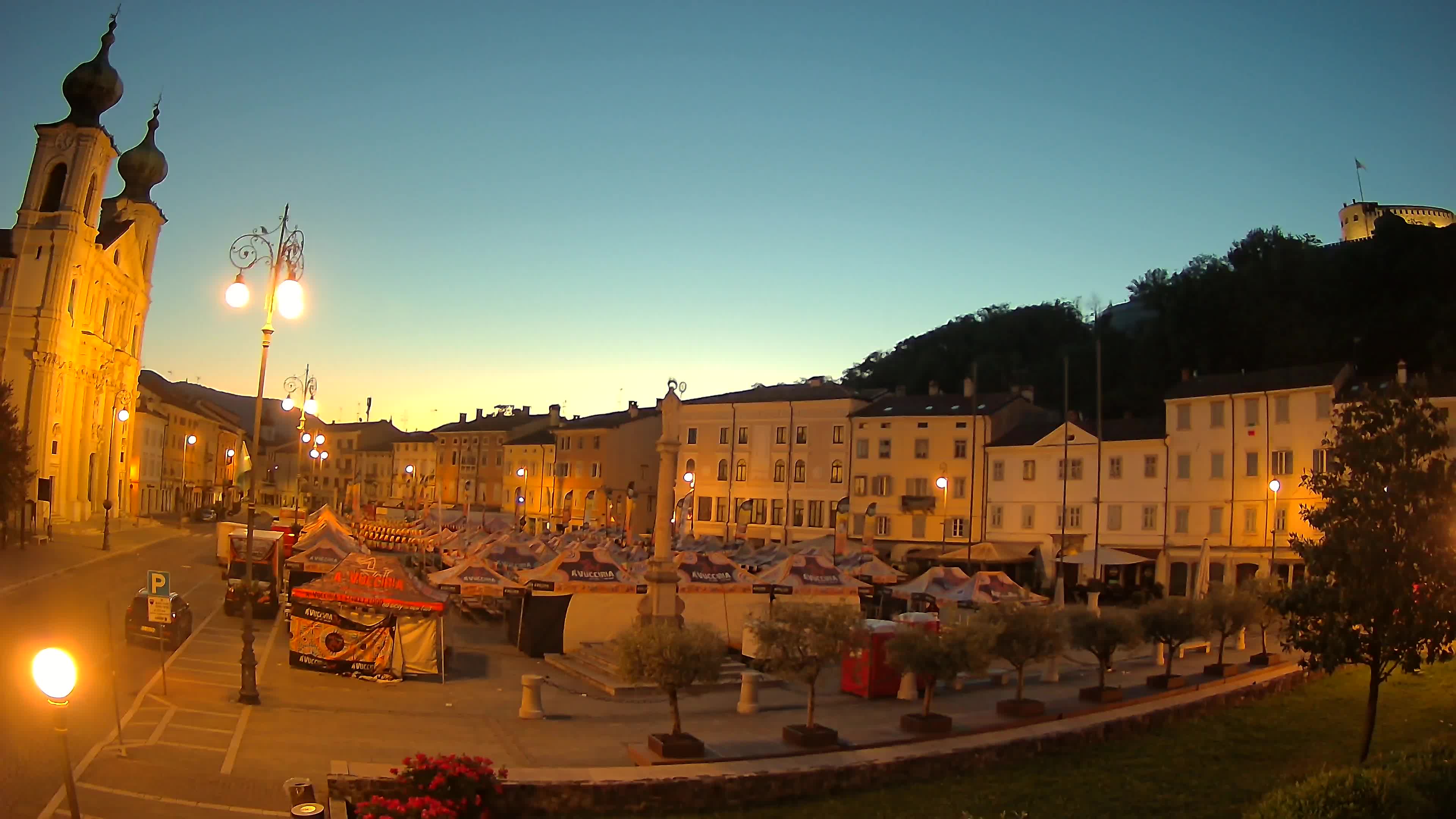 Gorizia – Vittoria square – Cathedral of st. Ignazio