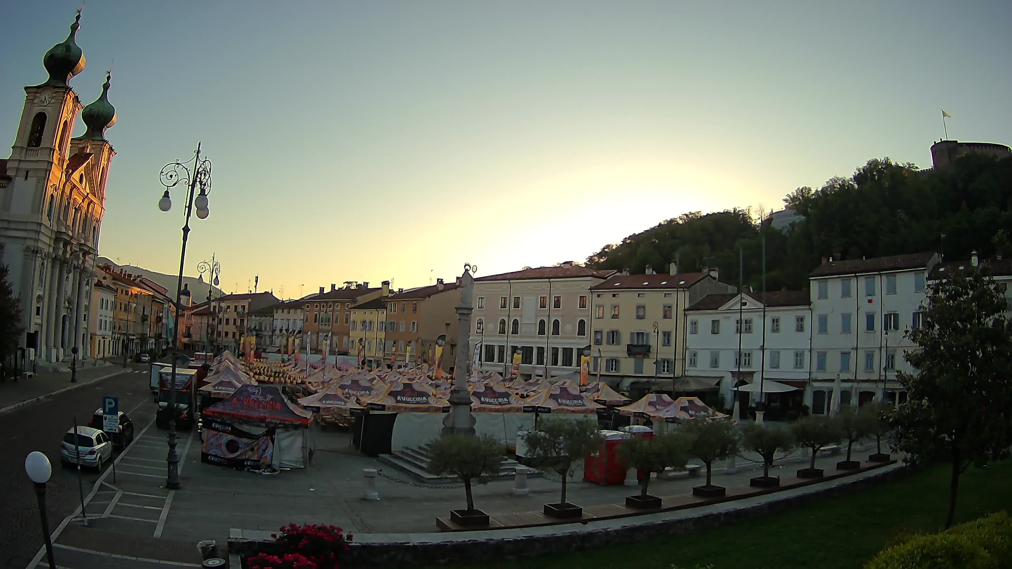 Webcam Gorizia Vittoria square – Church of st. Ignazio