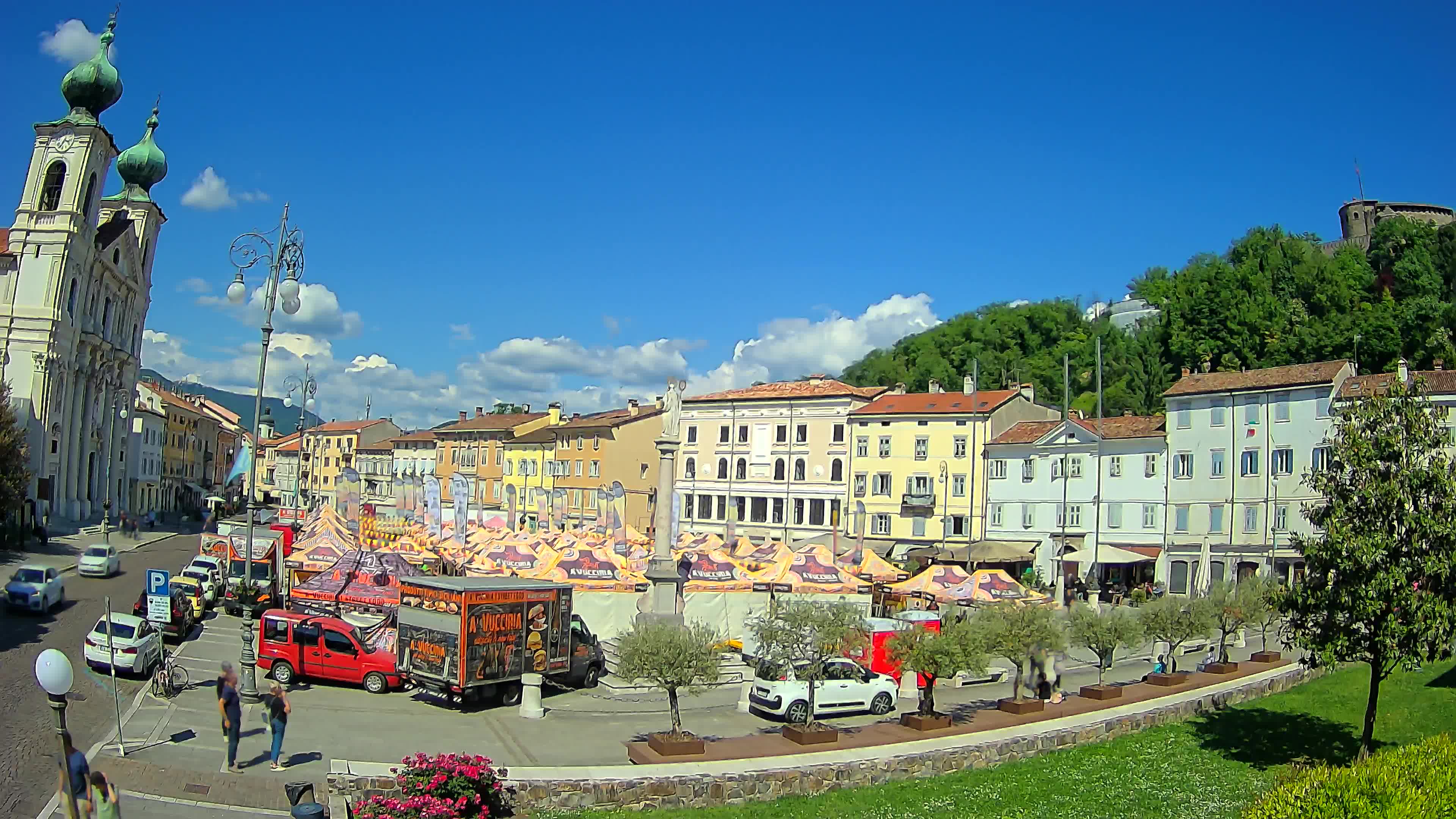 Webcam Gorizia Vittoria square – Church of st. Ignazio