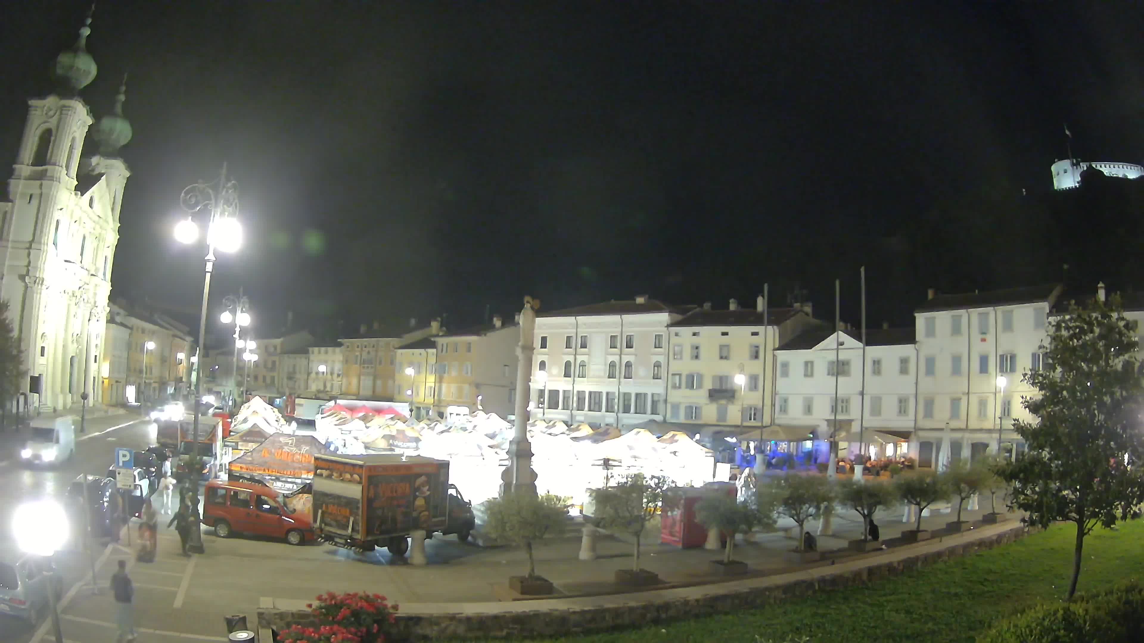 Webcam Gorizia Vittoria square – Church of st. Ignazio
