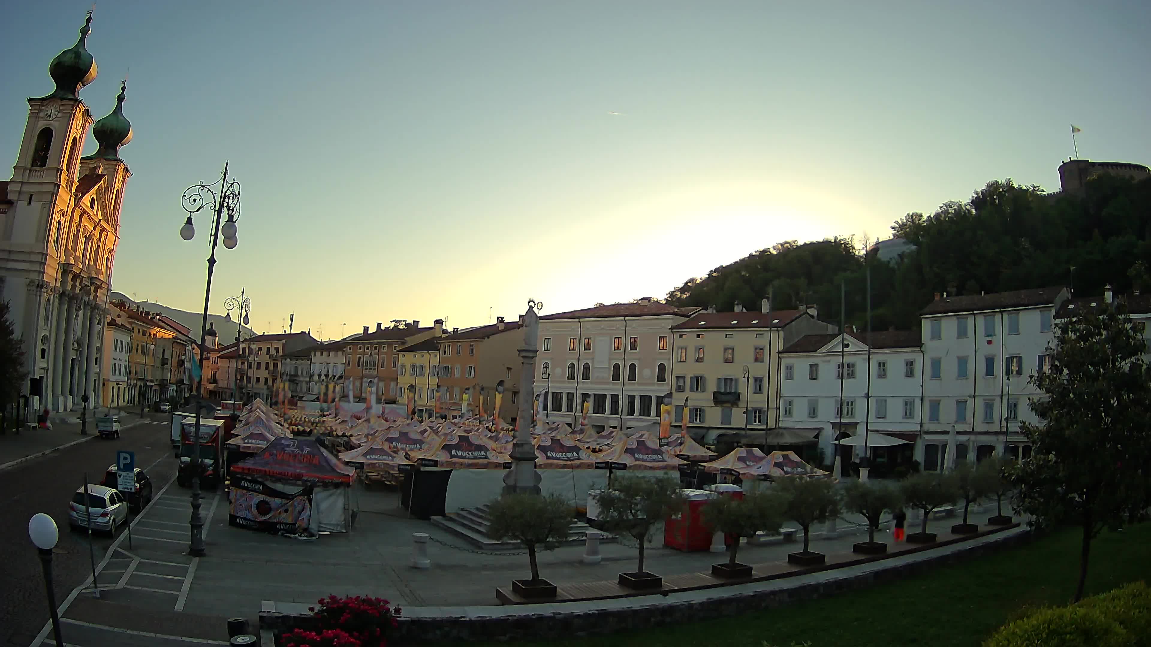 Webcam Gorizia Vittoria square – Church of st. Ignazio