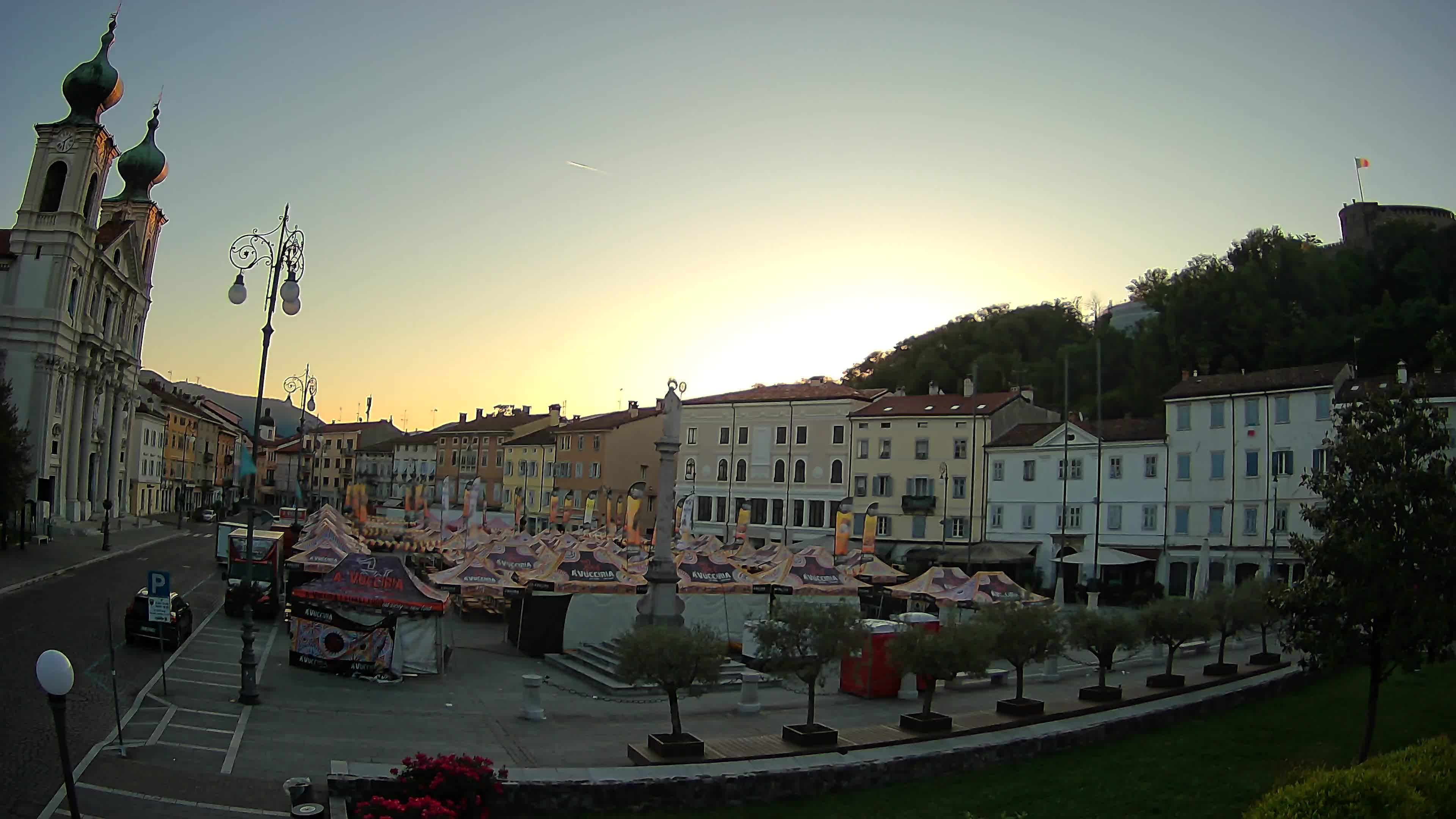 Webcam Gorizia Vittoria square – Church of st. Ignazio