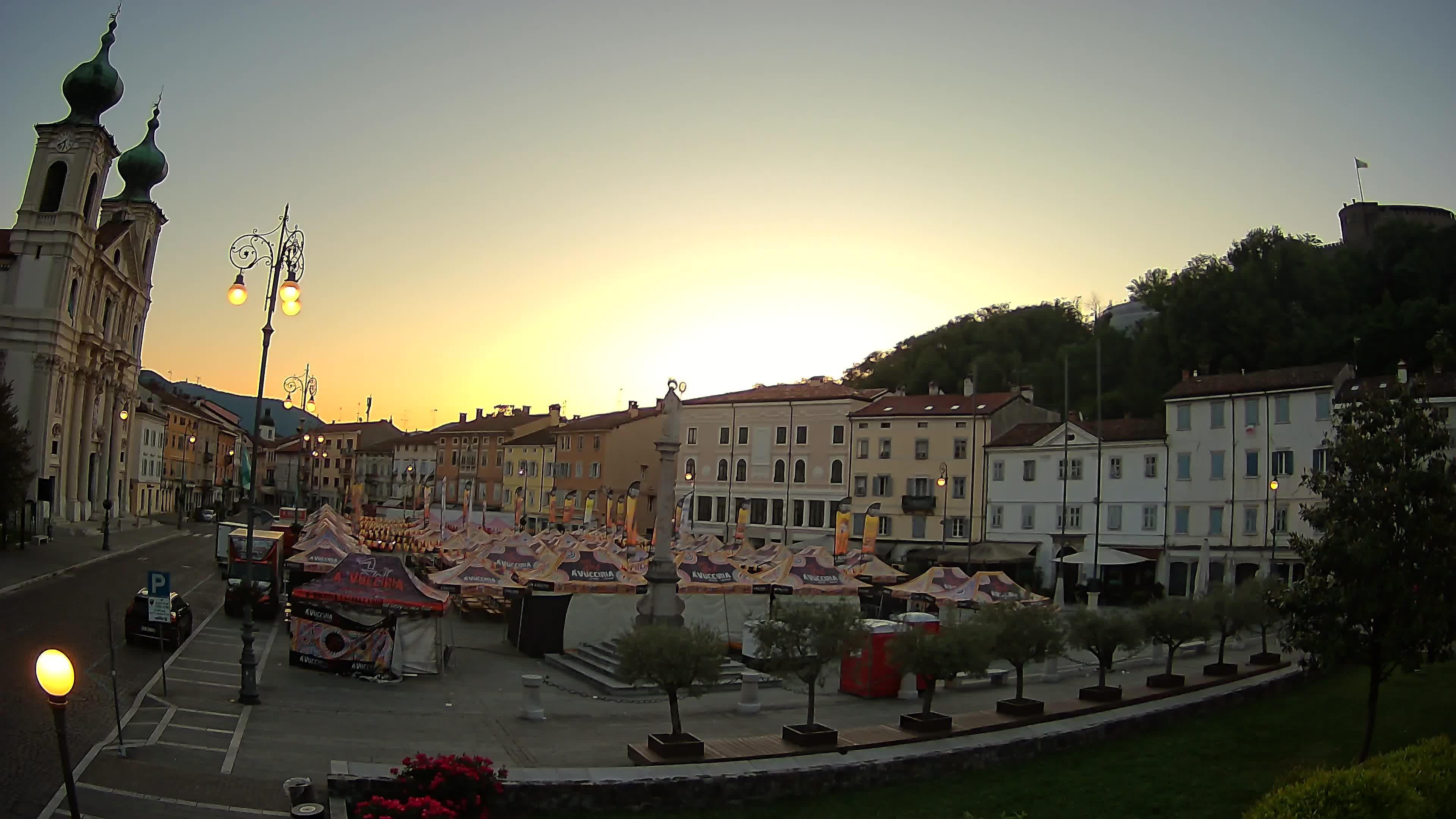 Gorizia – Place Vittoria – église st. Ignazio